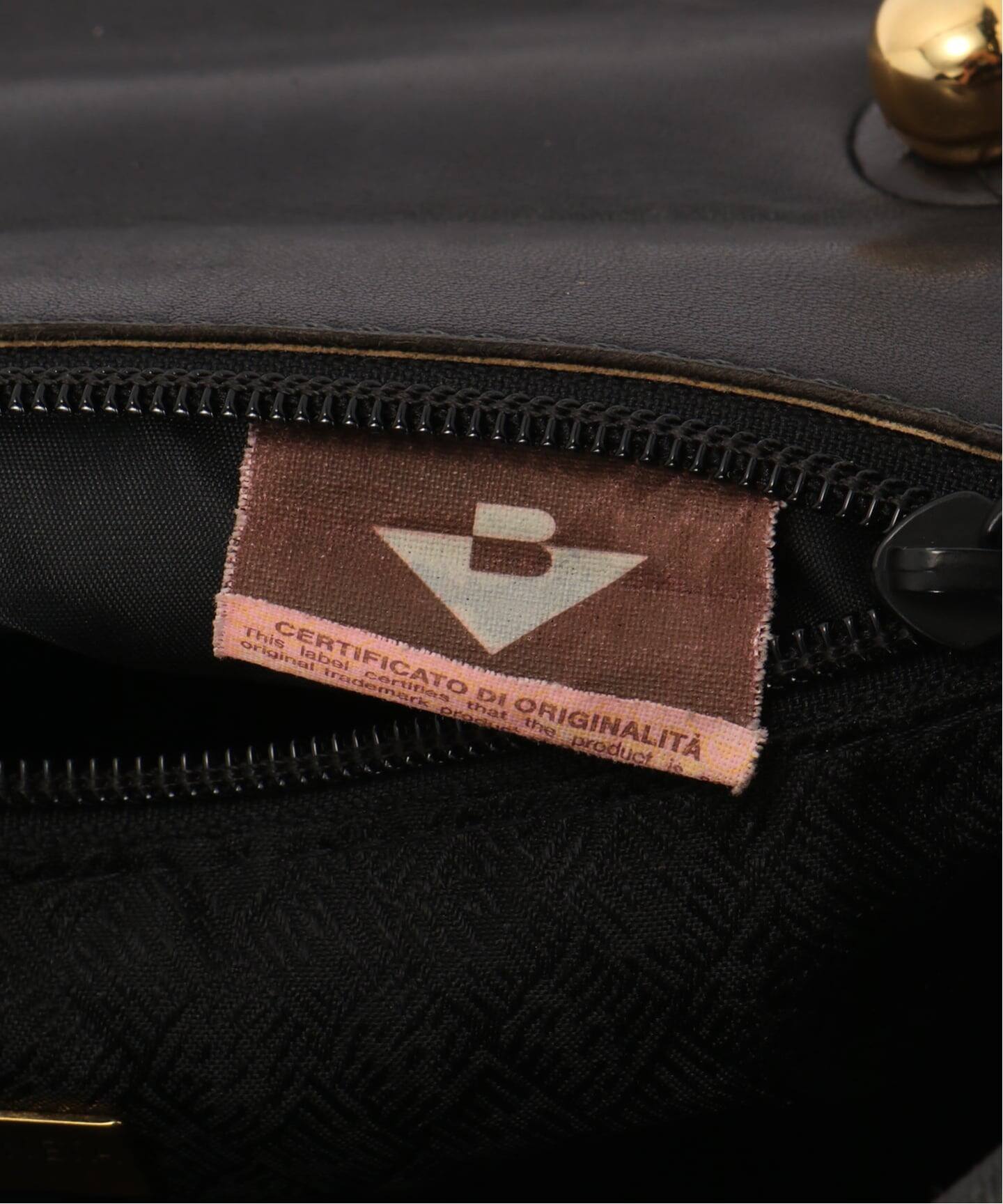 VINTAGE BOTTEGA VENETA/ボッテガ ヴェネタ】ハンドバッグ intrecciato