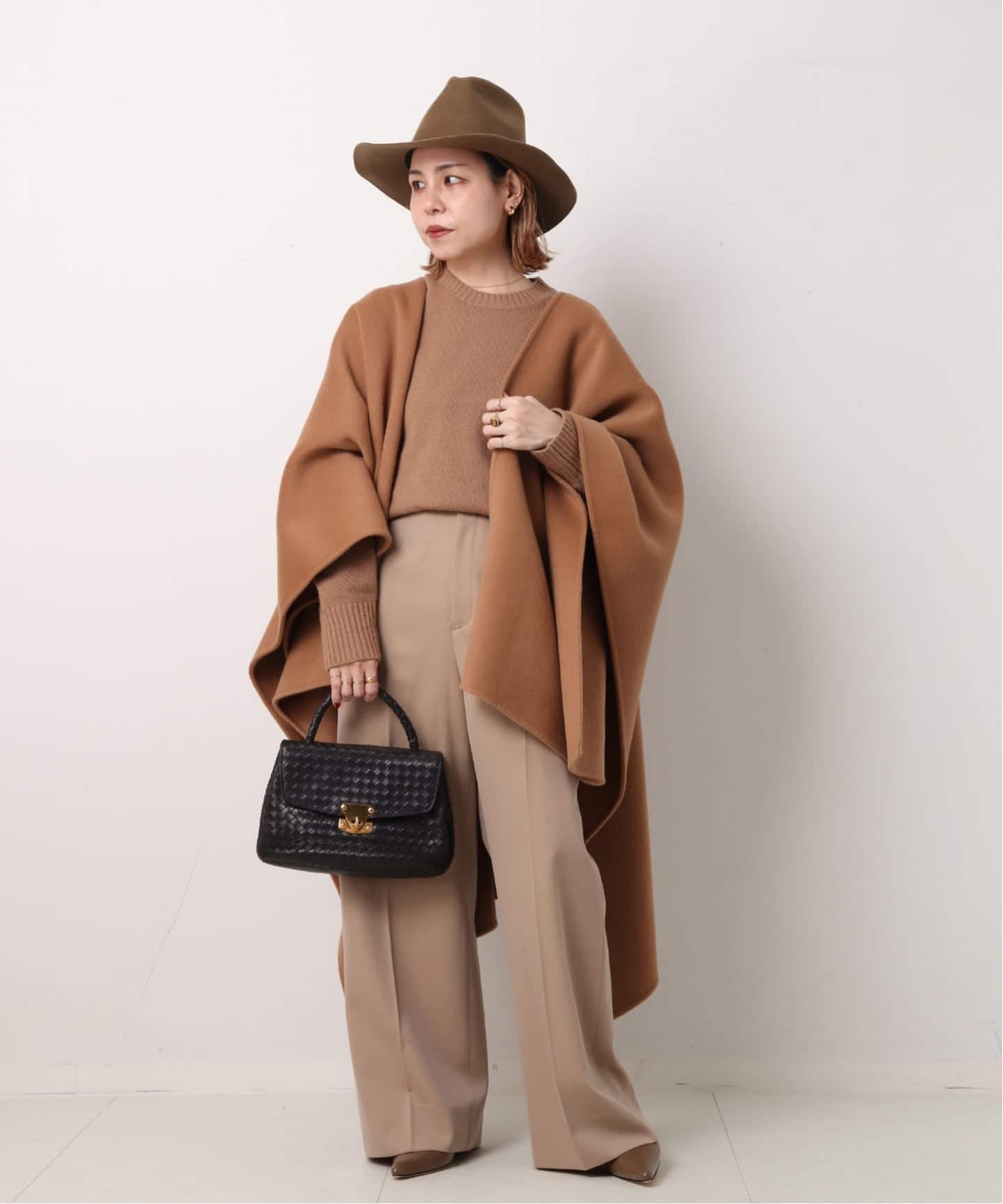 VINTAGE BOTTEGA VENETA/ボッテガ ヴェネタ】ハンドバッグ intrecciato