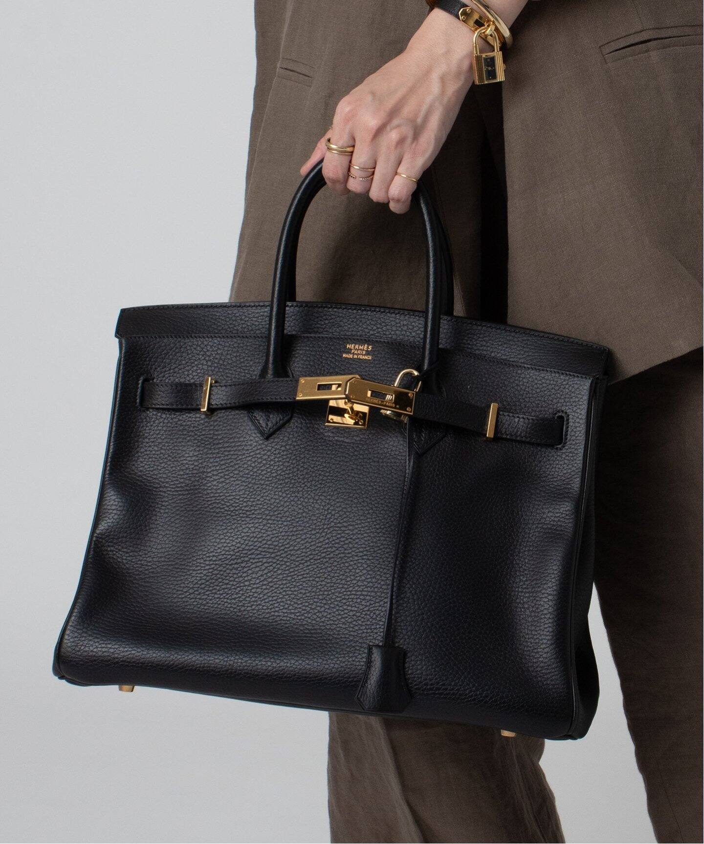 VINTAGE HERMES/エルメス】 Birkin 35（ハンドバッグ）｜DECOUVERTE