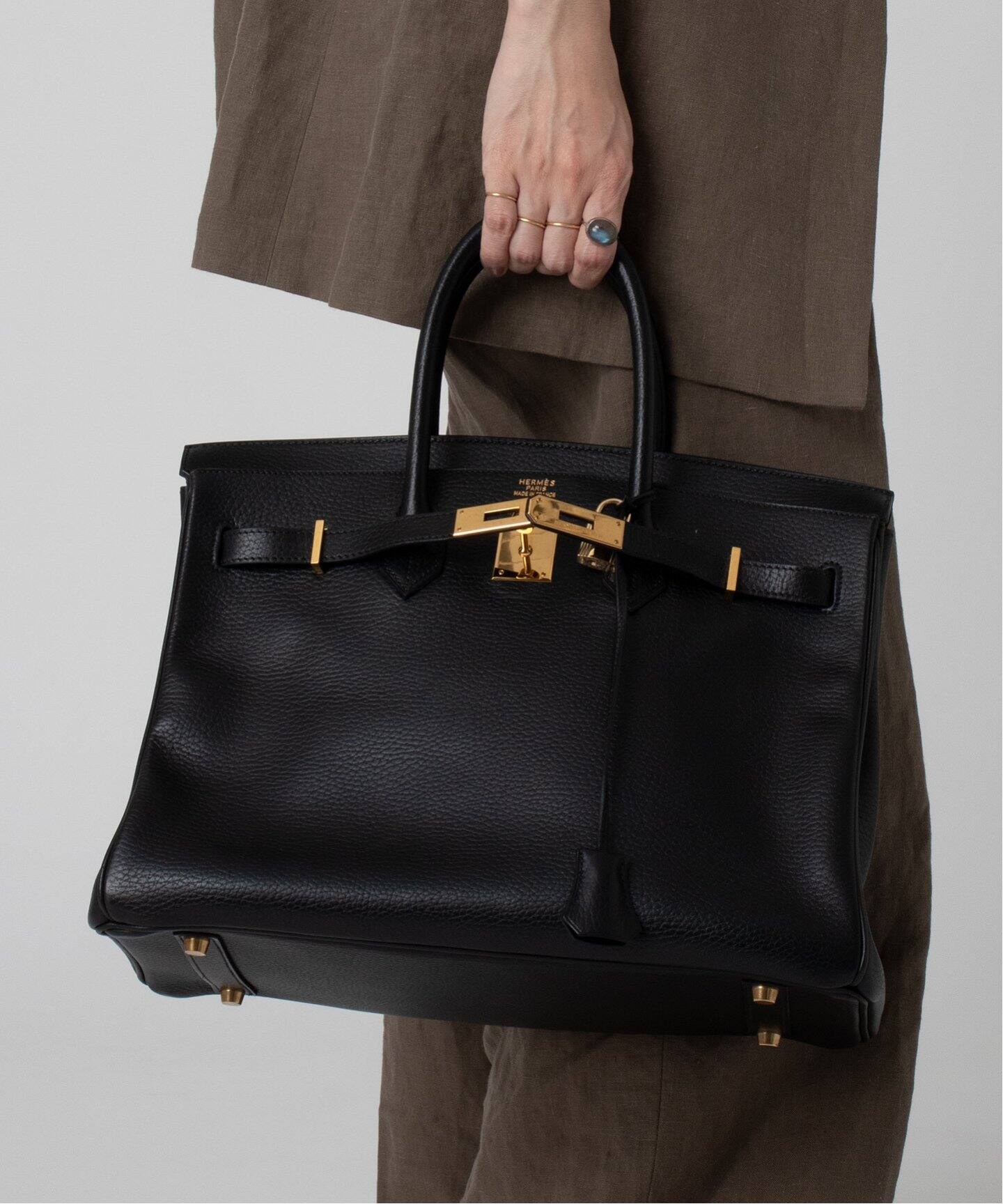 VINTAGE HERMES/エルメス】 Birkin 35（ハンドバッグ）｜DECOUVERTE