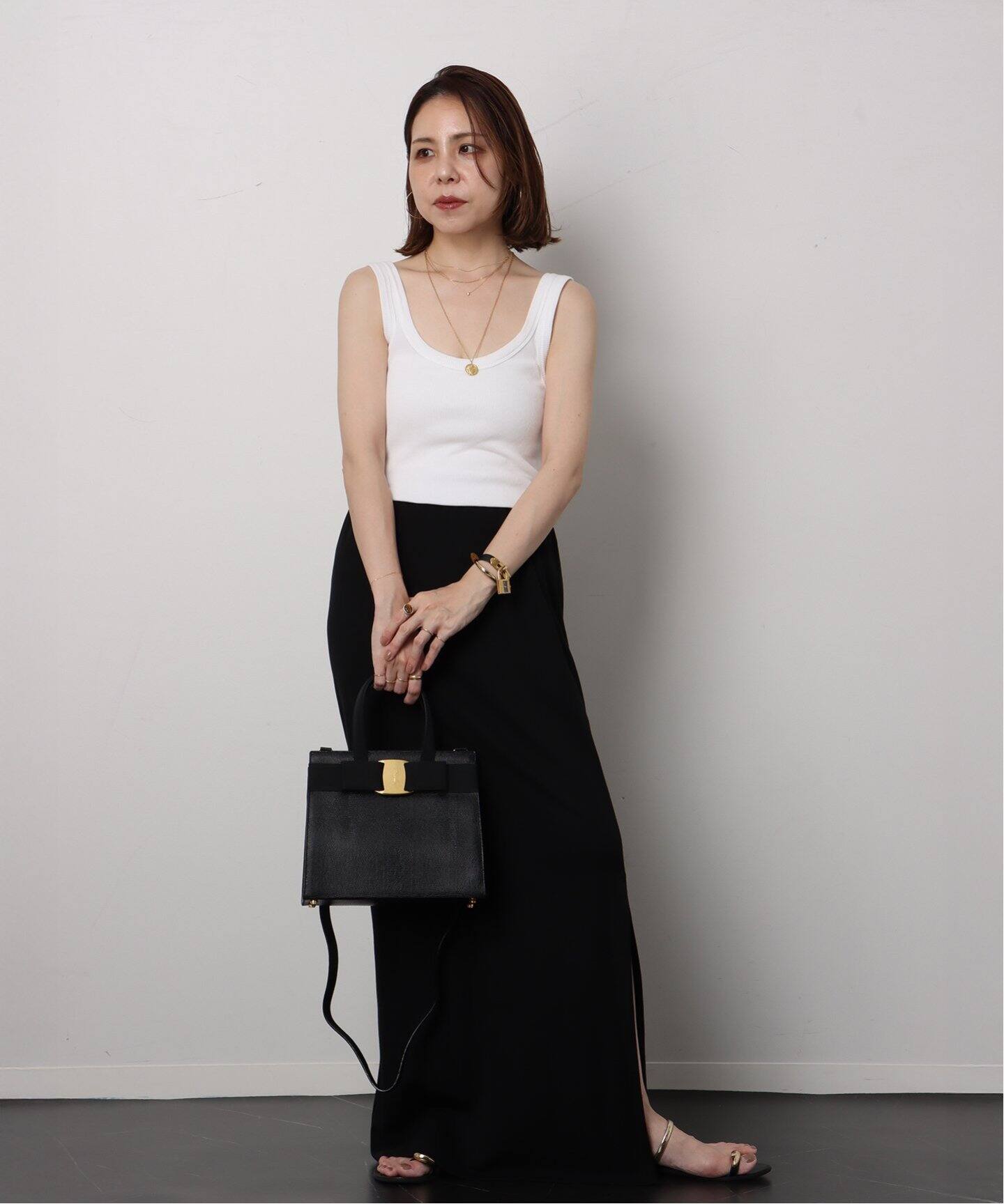 VINTAGE FERRAGAMO/フェラガモ】 Vara 2wayバッグ（ハンドバッグ