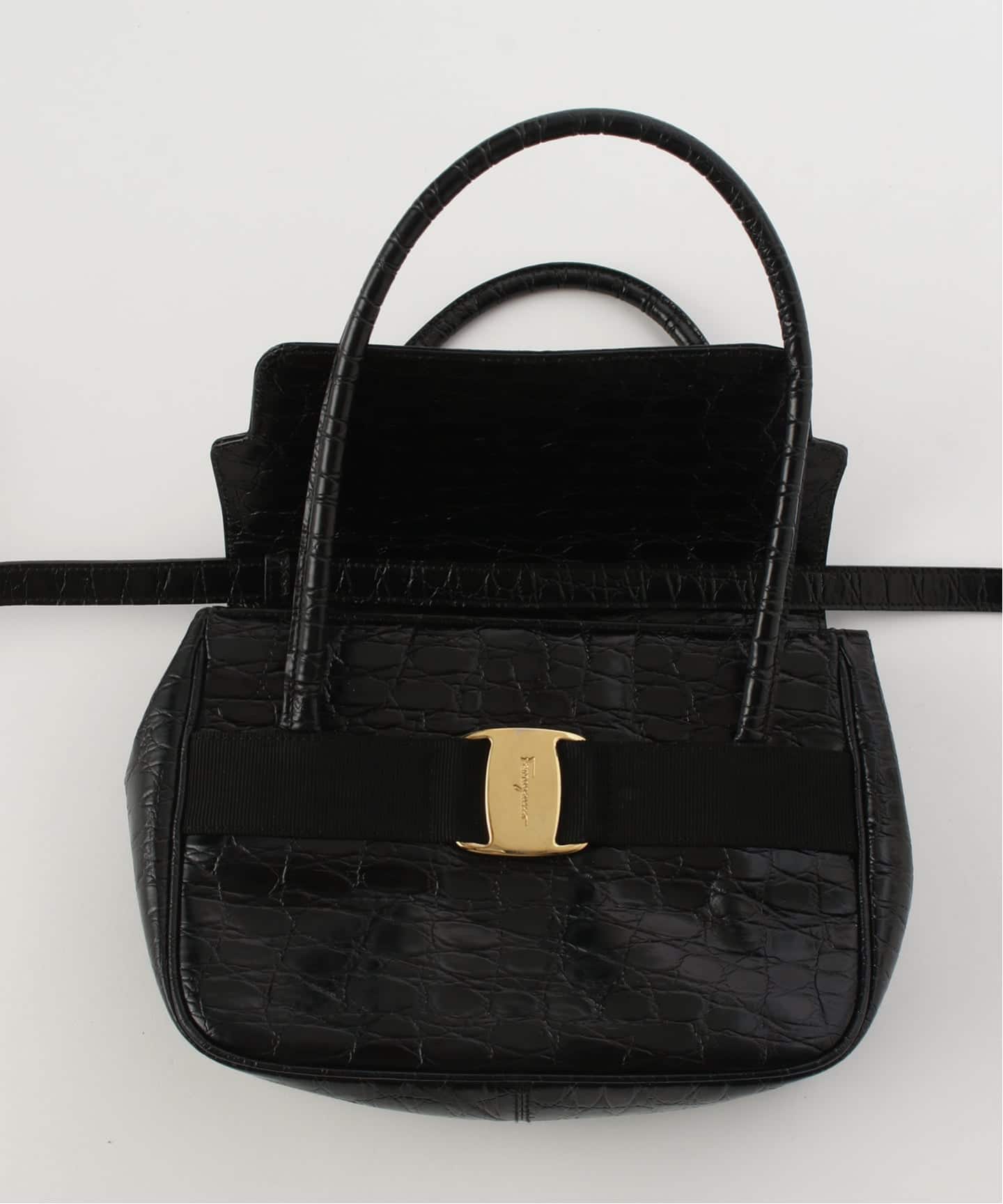 フェラガモ ♦︎ヴァラ ♦︎2wayバッグ VINTAGE FERRAGAMO/フェラガモ】 Vara 2wayバッグ（ハンドバッグ