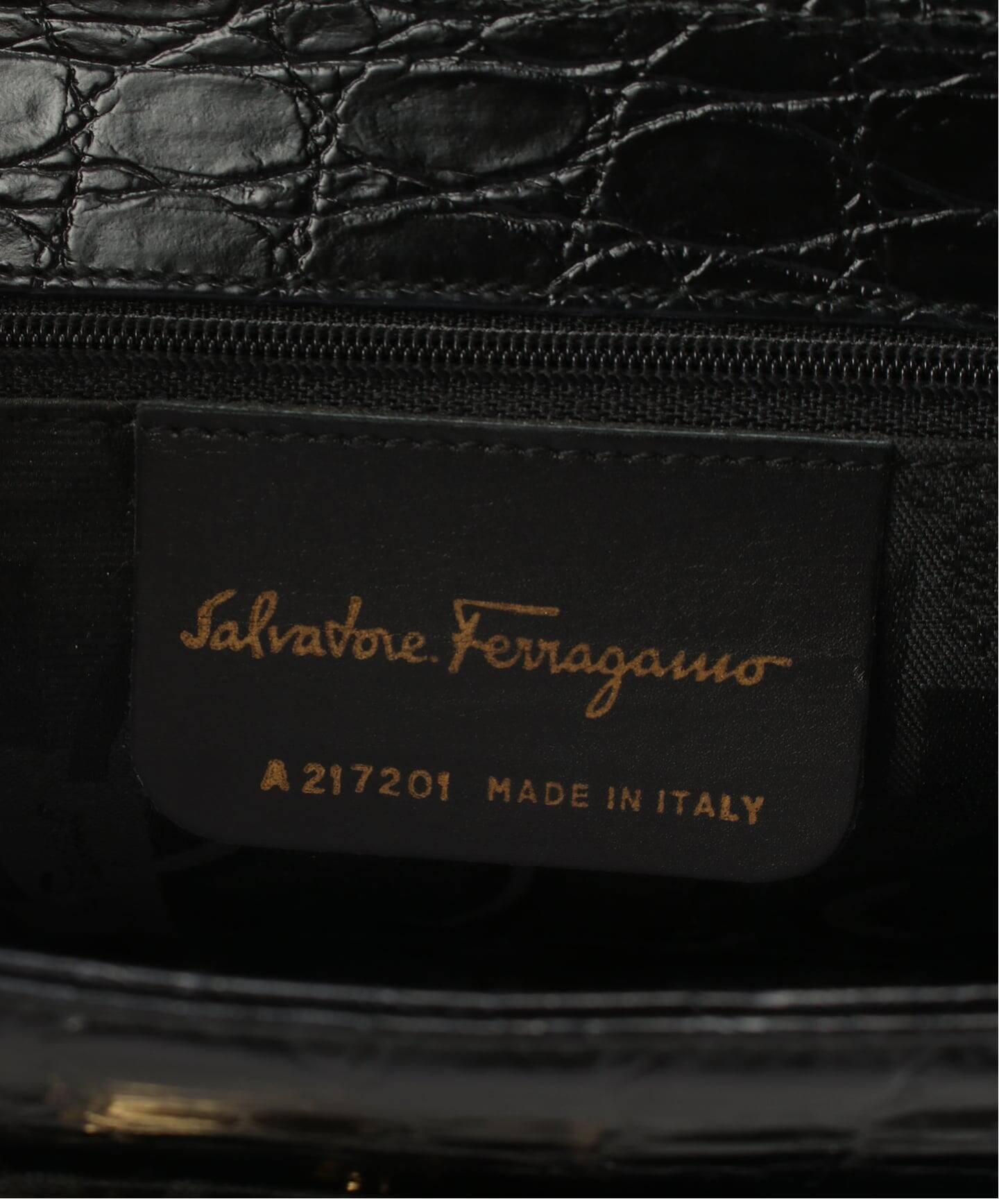 VINTAGE FERRAGAMO/フェラガモ】 Vara 2wayバッグ（ハンドバッグ