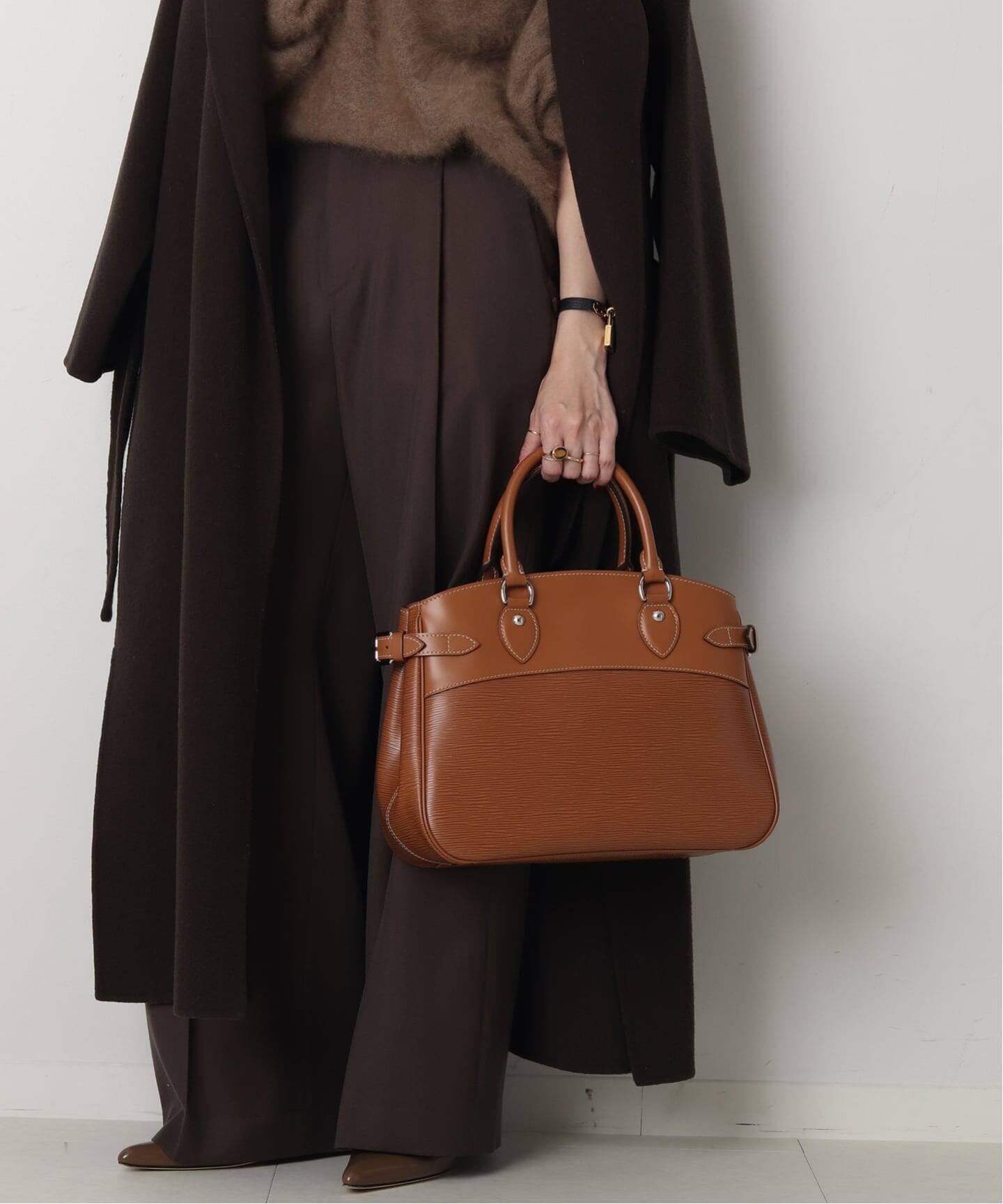 VINTAGE LOUIS VUITTON/ルイ ヴィトン】Passy pm epi（ハンドバッグ