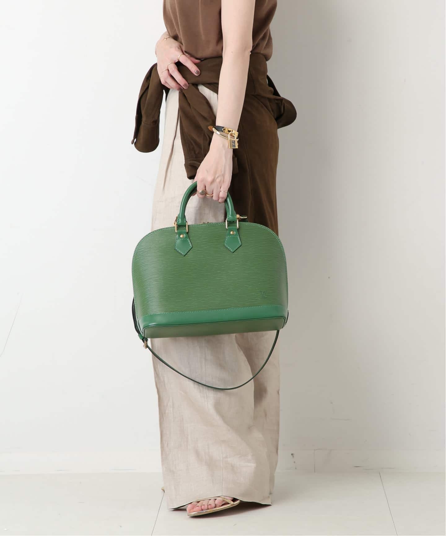VINTAGE LOUIS VUITTON/ルイ ヴィトン】Alma 2way epi（ハンドバッグ