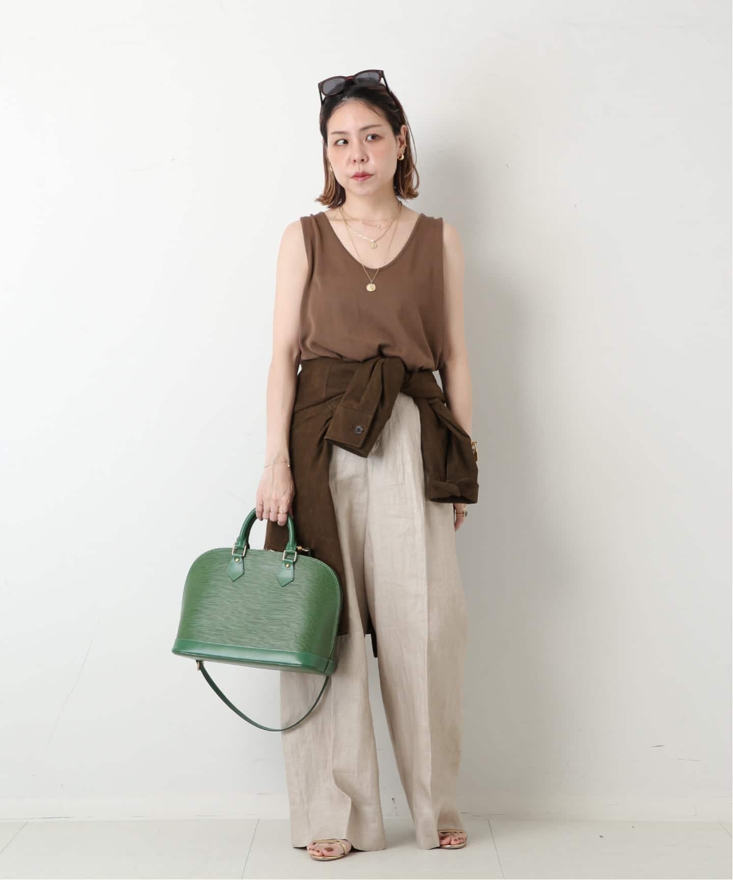 VINTAGE LOUIS VUITTON/ルイ ヴィトン】Alma 2way epi（ハンドバッグ