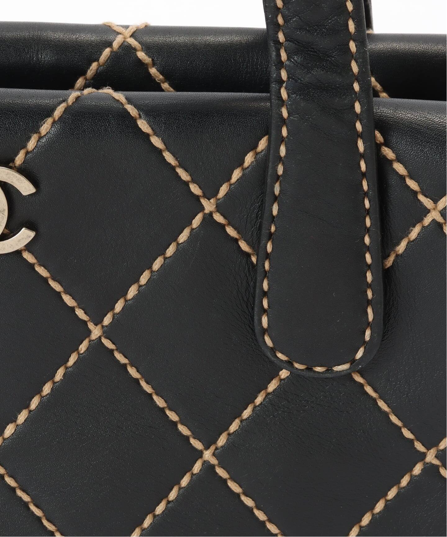 VINTAGE CHANEL/シャネル】Wild stitch ハンドバッグ（ハンドバッグ
