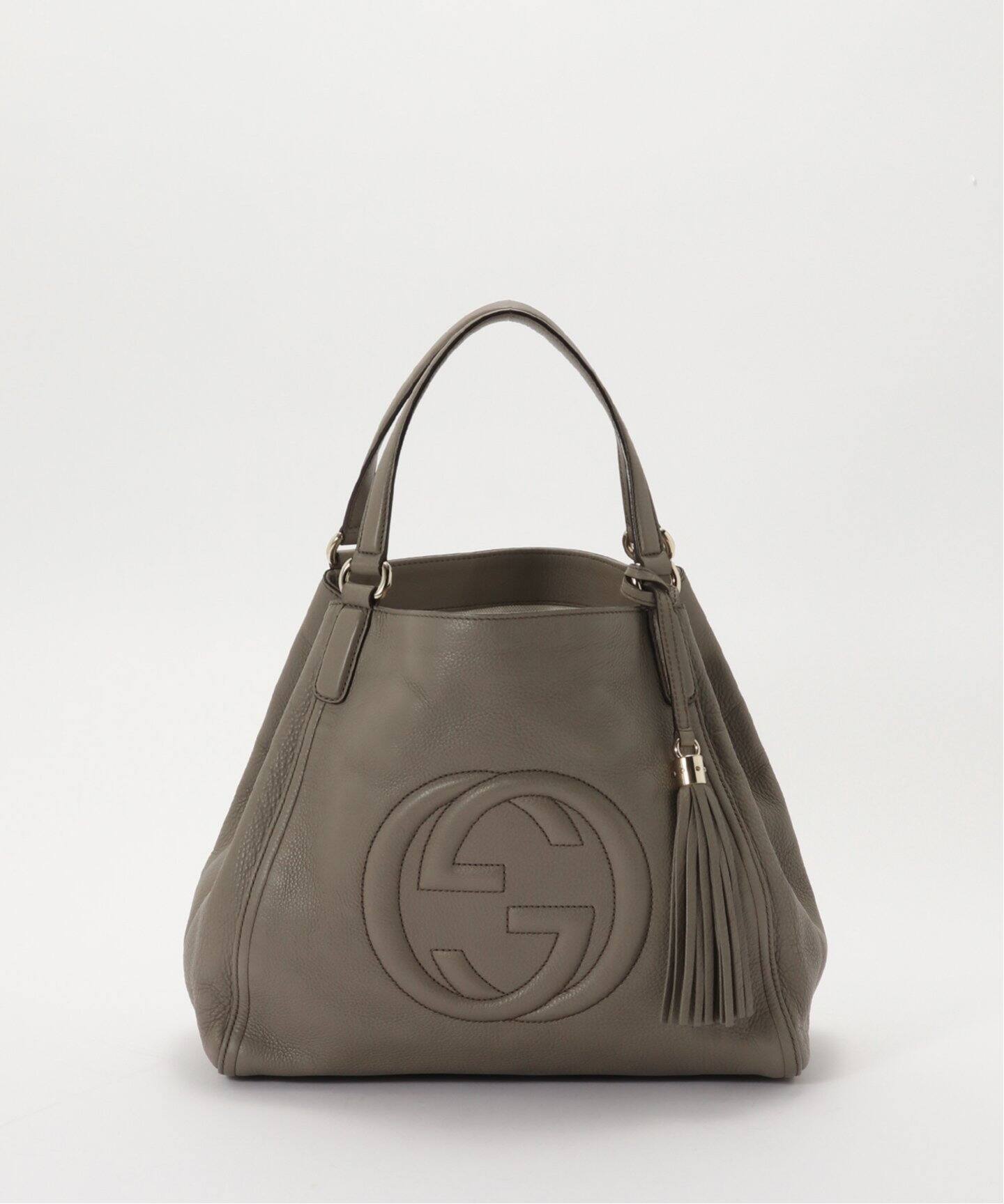 VINTAGE GUCCI/グッチ】Soho ハンドバッグ（ハンドバッグ