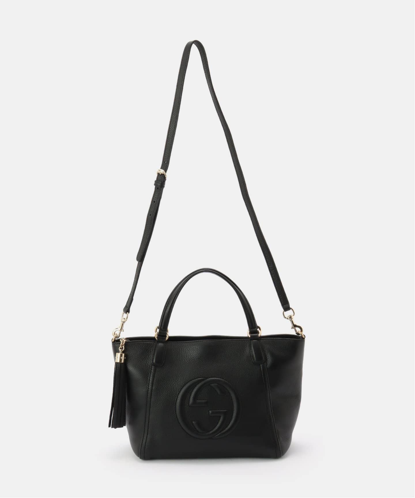 VINTAGE GUCCI/グッチ】Soho 2wayバッグ（ハンドバッグ