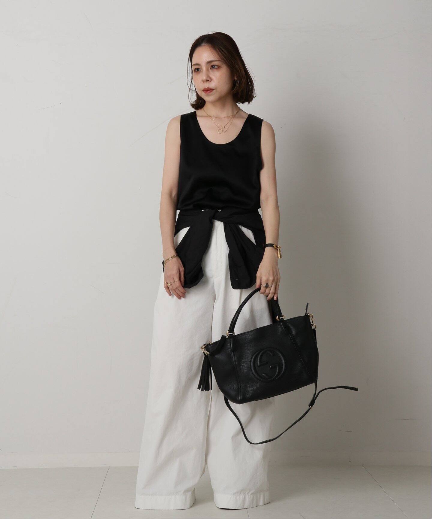 VINTAGE GUCCI/グッチ】Soho 2wayバッグ（ハンドバッグ