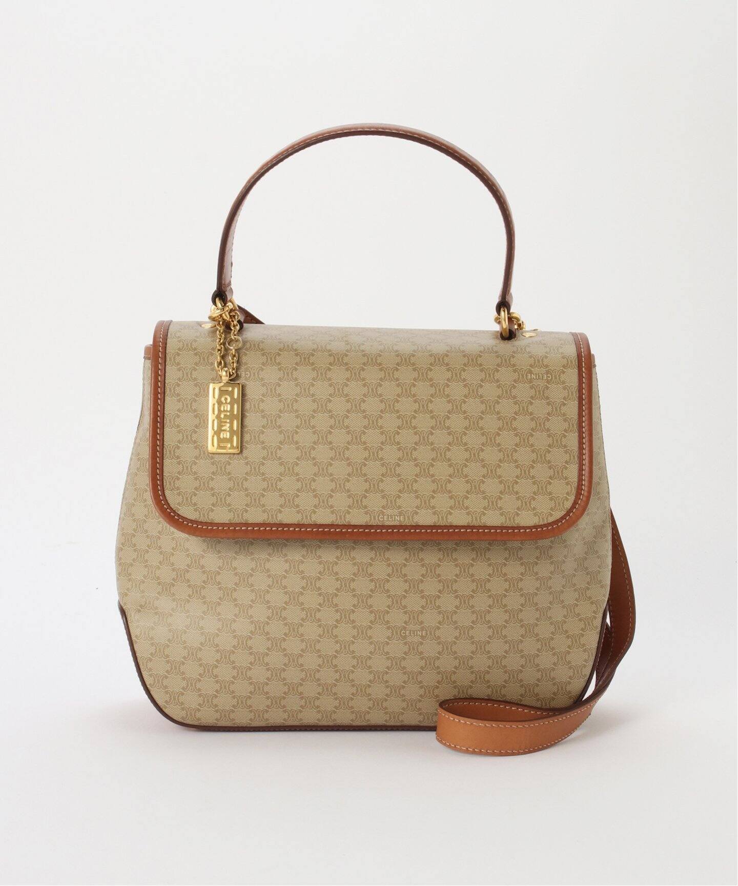 CELINE セリーヌ マカダム柄 ハンドバッグ 2way ヴィンテージ VINTAGE CELINE/セリーヌ】macadam 2wayバッグ（ハンドバッグ