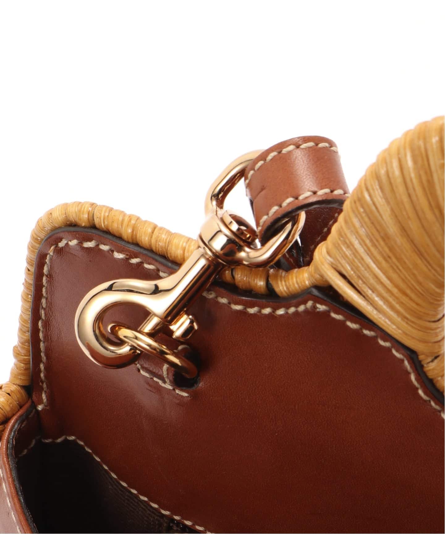 FERRAGAMO/フェラガモ】Gancini 2wayバッグ rattan（ハンドバッグ