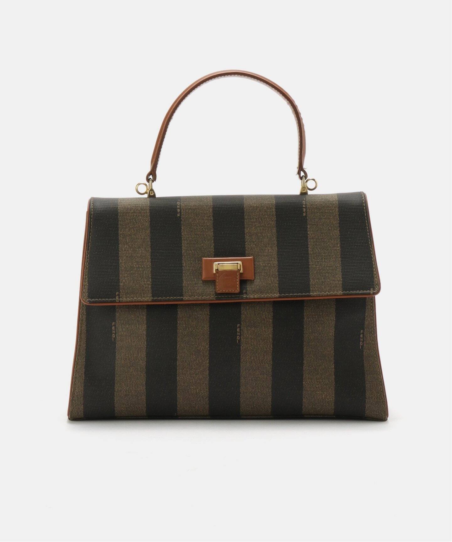 VINTAGE FENDI/フェンディ】Pequin ハンドバッグ（ハンドバッグ