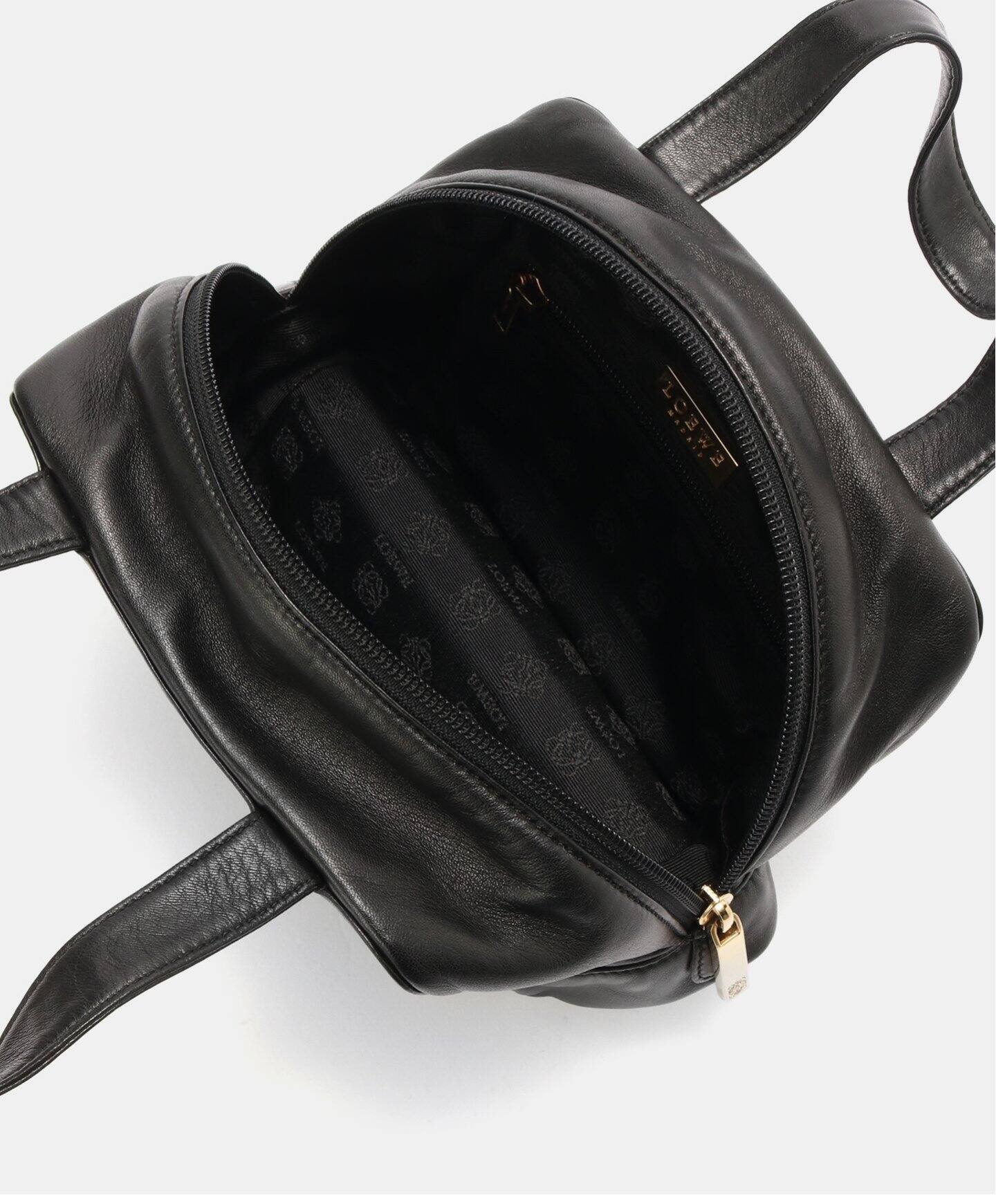 美品・ヴィンテージ【LOEWE】ANAGRAM スモールハンドバッグ VINTAGE LOEWE/ロエベ】ミニハンドバッグ anagram（ハンドバッグ