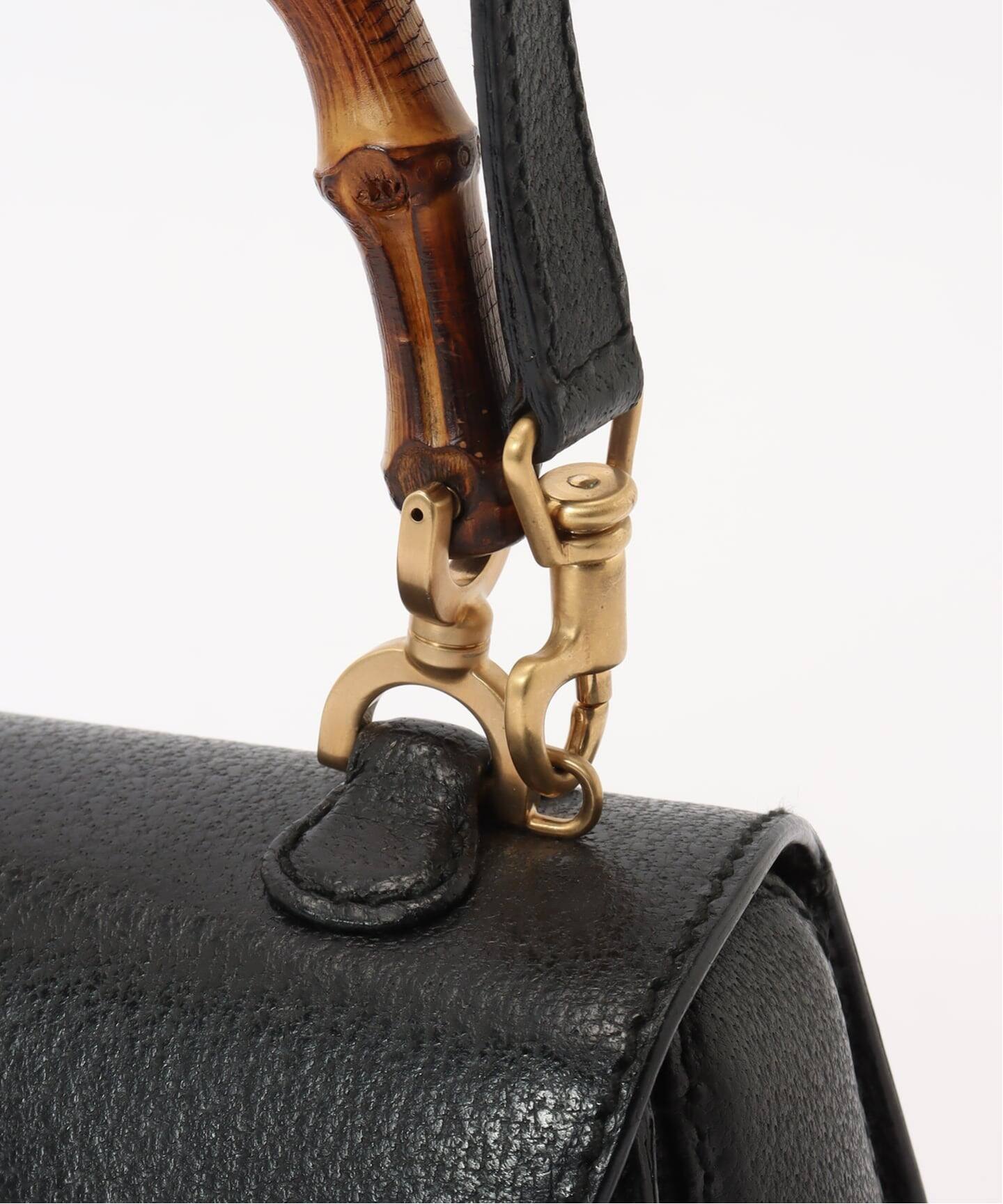 VINTAGE GUCCI/グッチ】 Bamboo classic 26 2way（ハンドバッグ