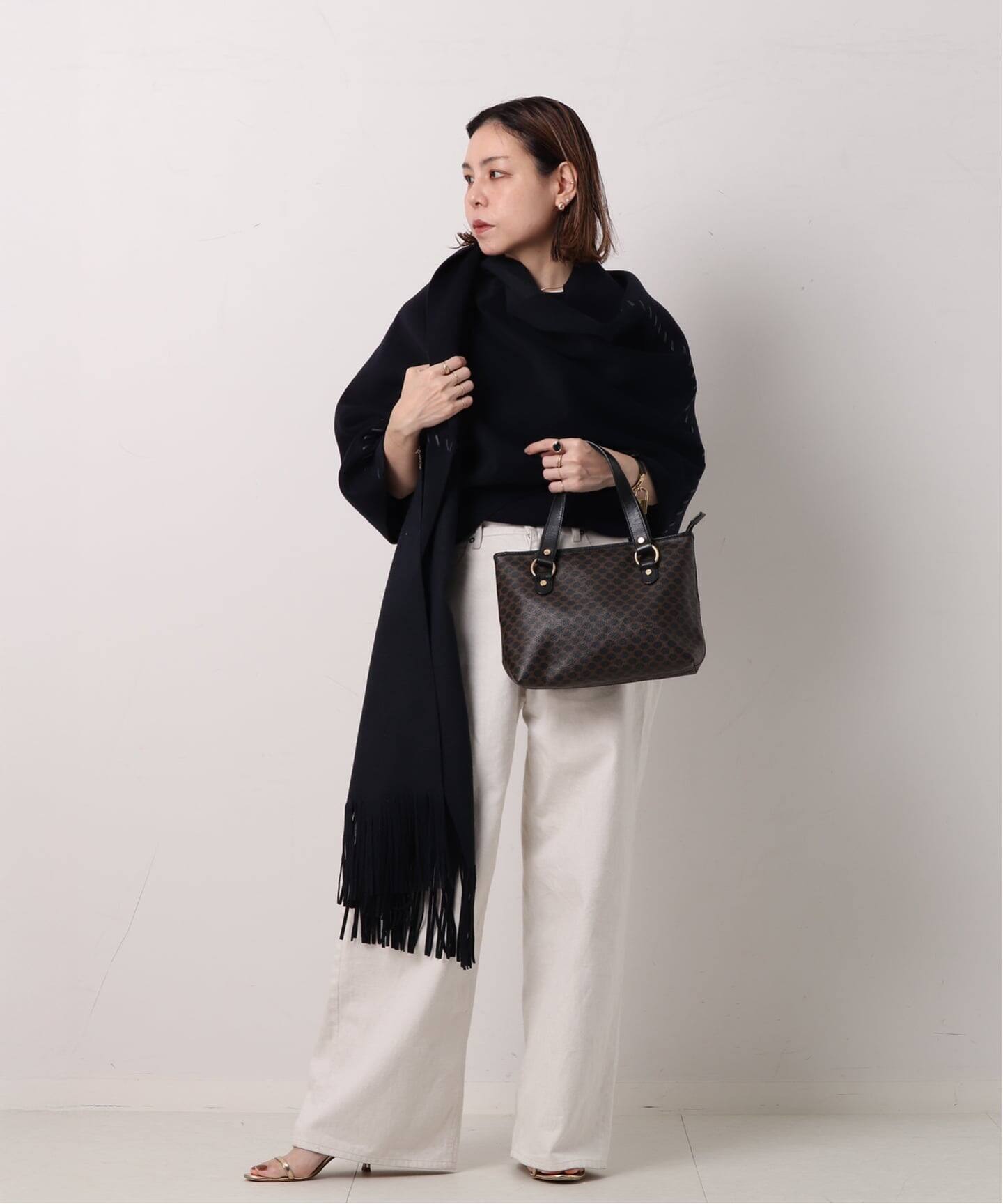 VINTAGE CELINE/セリーヌ】macadam ハンドバッグ（ハンドバッグ