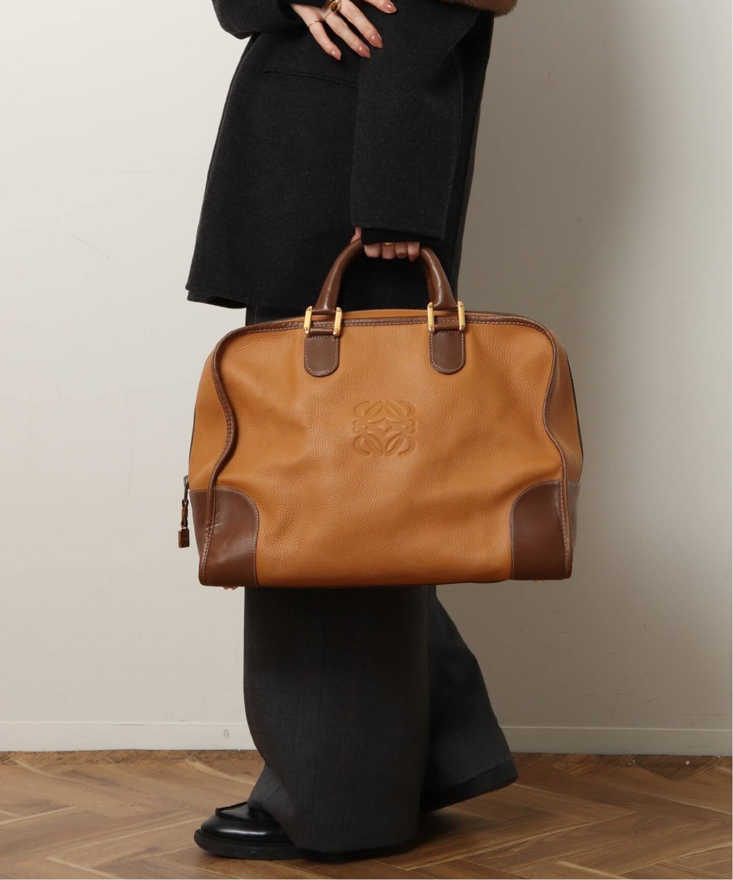 VINTAGE LOEWE/ロエベ】ボストンバッグ anagram（ボストンバッグ