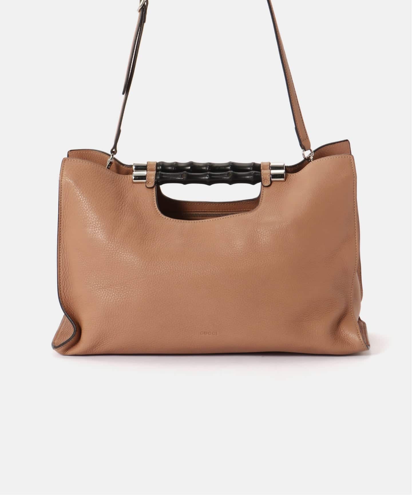 VINTAGE GUCCI/グッチ】Bamboo 2wayバッグ（ハンドバッグ