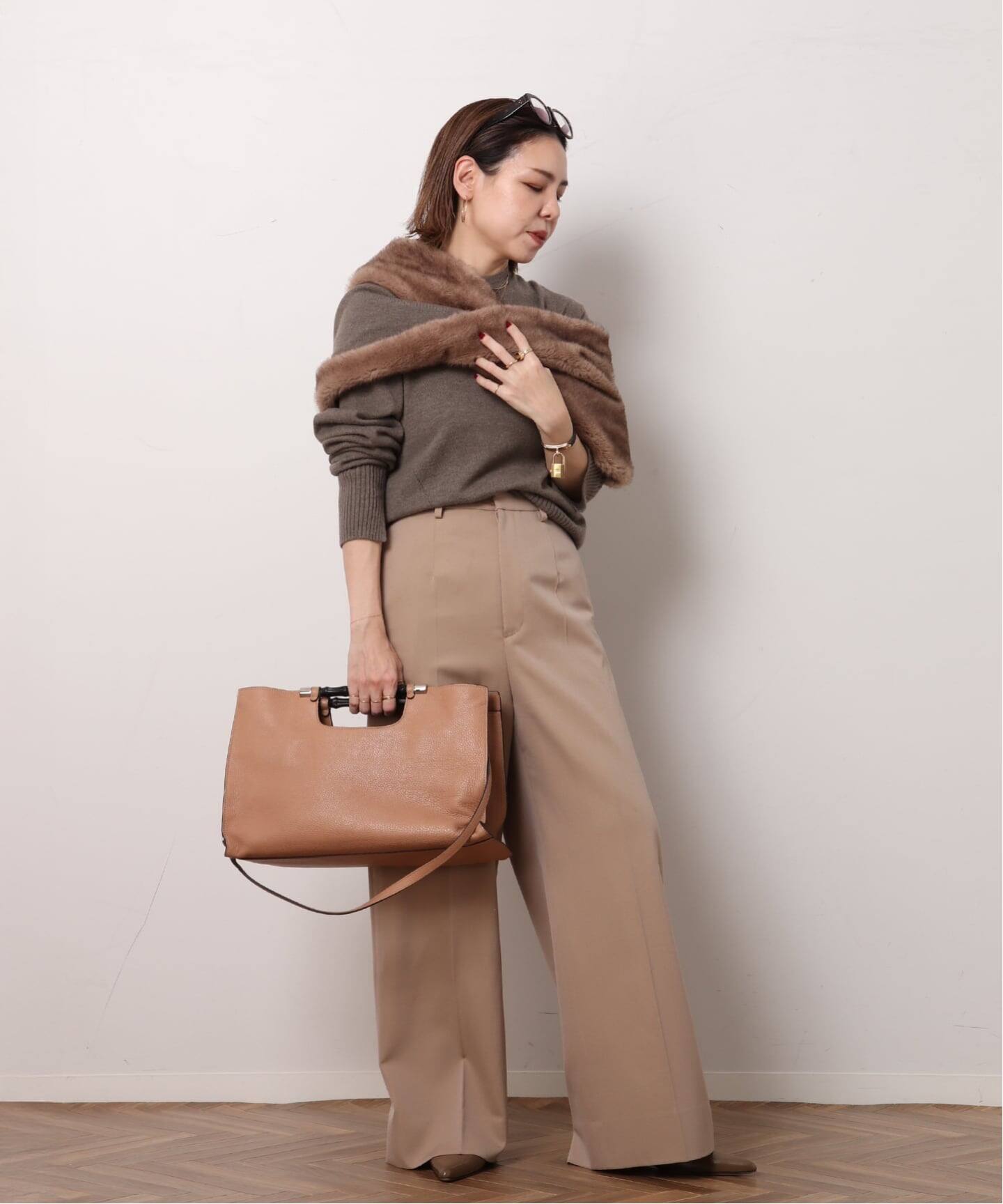 VINTAGE GUCCI/グッチ】Bamboo 2wayバッグ（ハンドバッグ