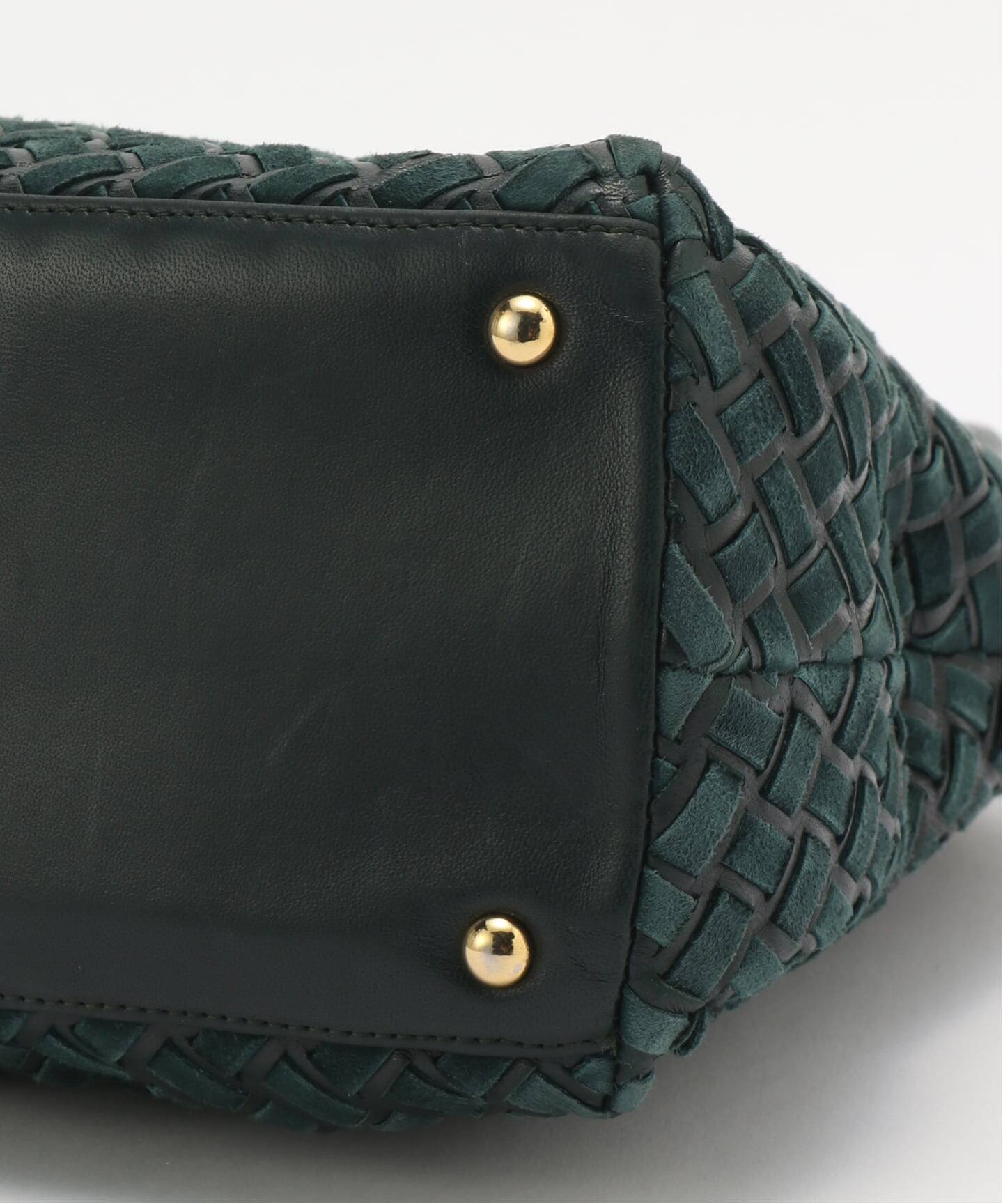 VINTAGE BALLY/バリー】ハンドバッグ suede（ハンドバッグ