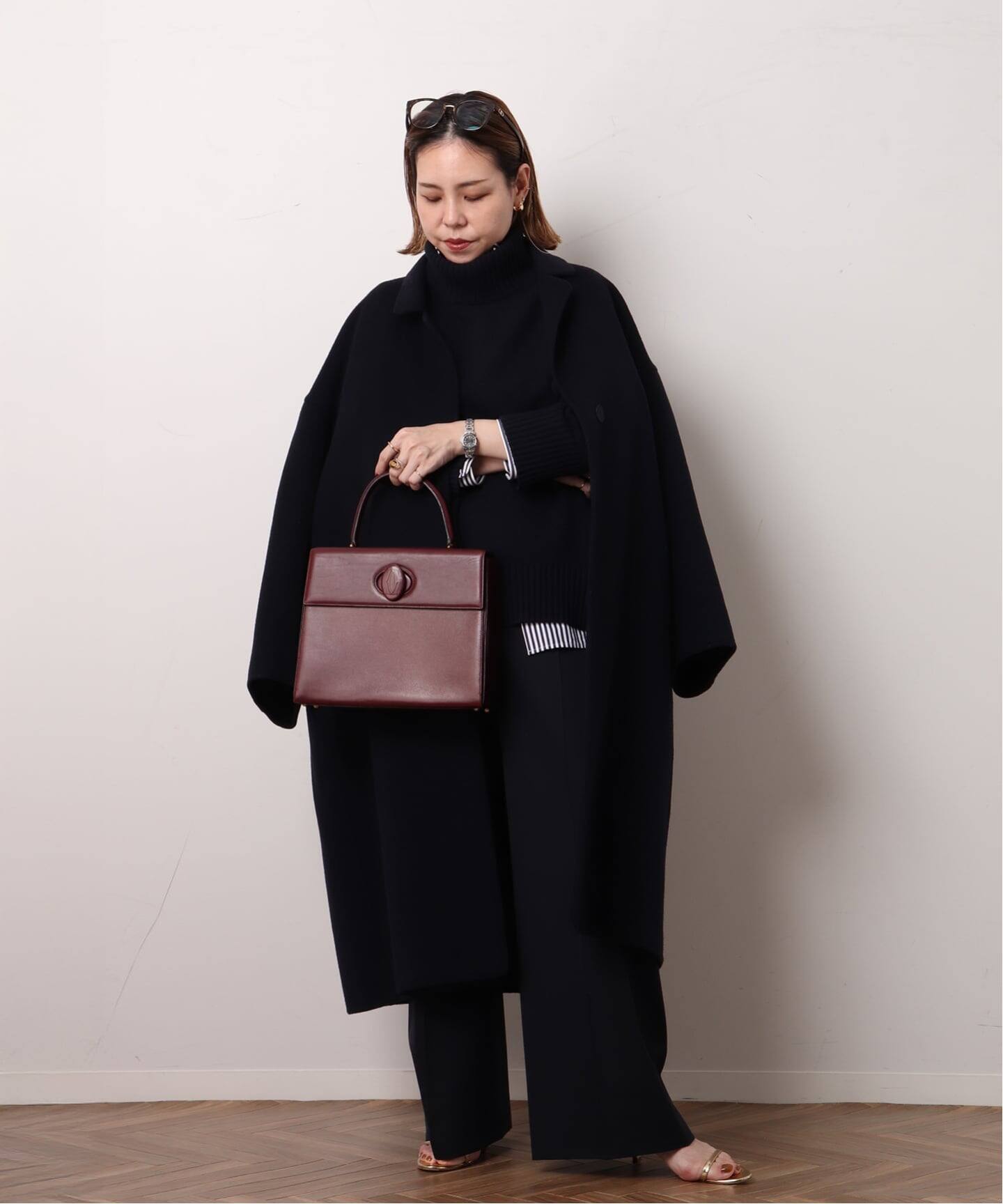 VINTAGE CARTIER/カルティエ】Must de cartier ハンドバッグ