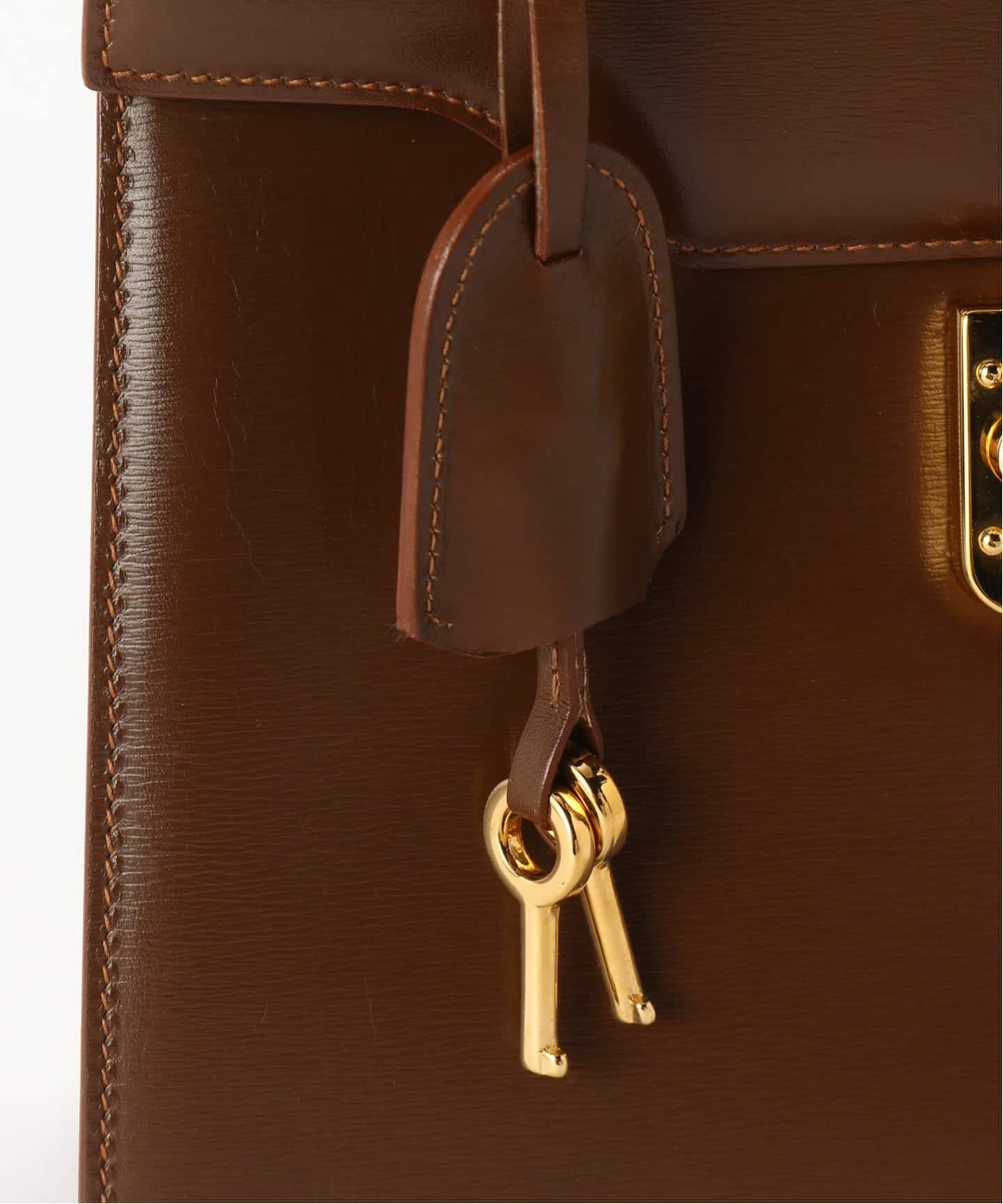 VINTAGE GUCCI/グッチ】Lady lock ハンドバッグ 24 2way（ハンドバッグ