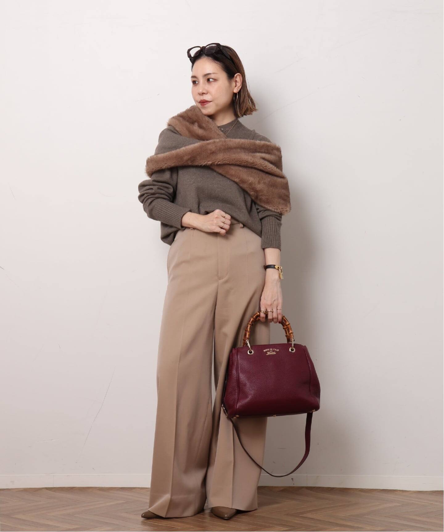 VINTAGE GUCCI/グッチ】Bamboo shopper 28 2way（ハンドバッグ