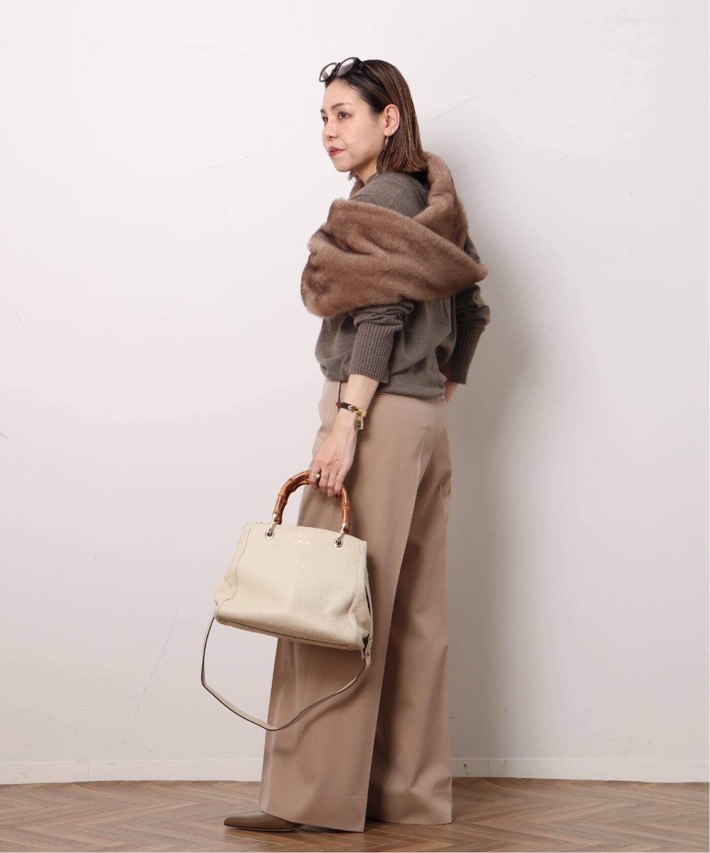 VINTAGE GUCCI/グッチ】Bamboo shopper 28 2way（ハンドバッグ