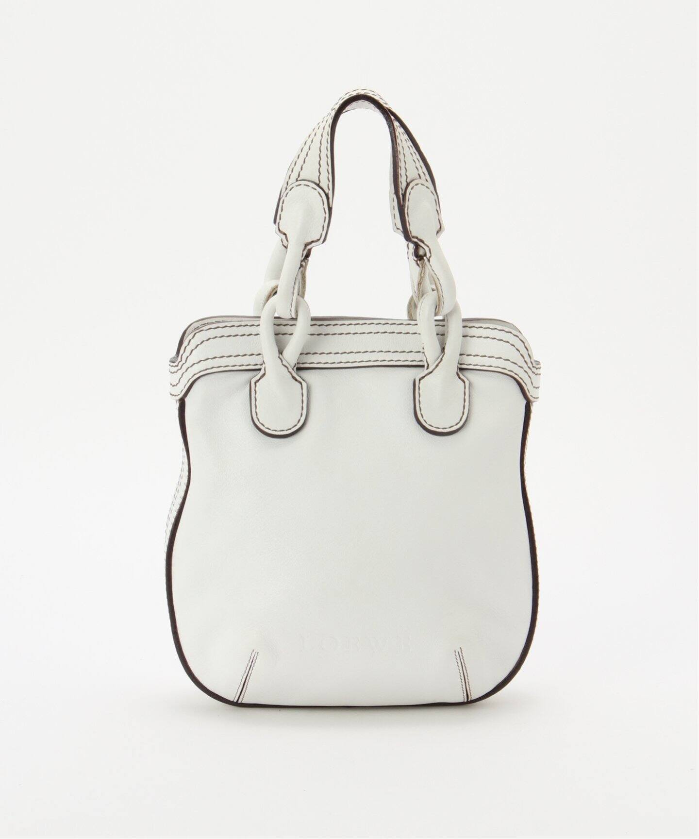 LOEWE ハンドバッグ ヴィンテージ 中古・古着通販】LOEWE (ロエベ) ヴィンテージアナグラムロゴ