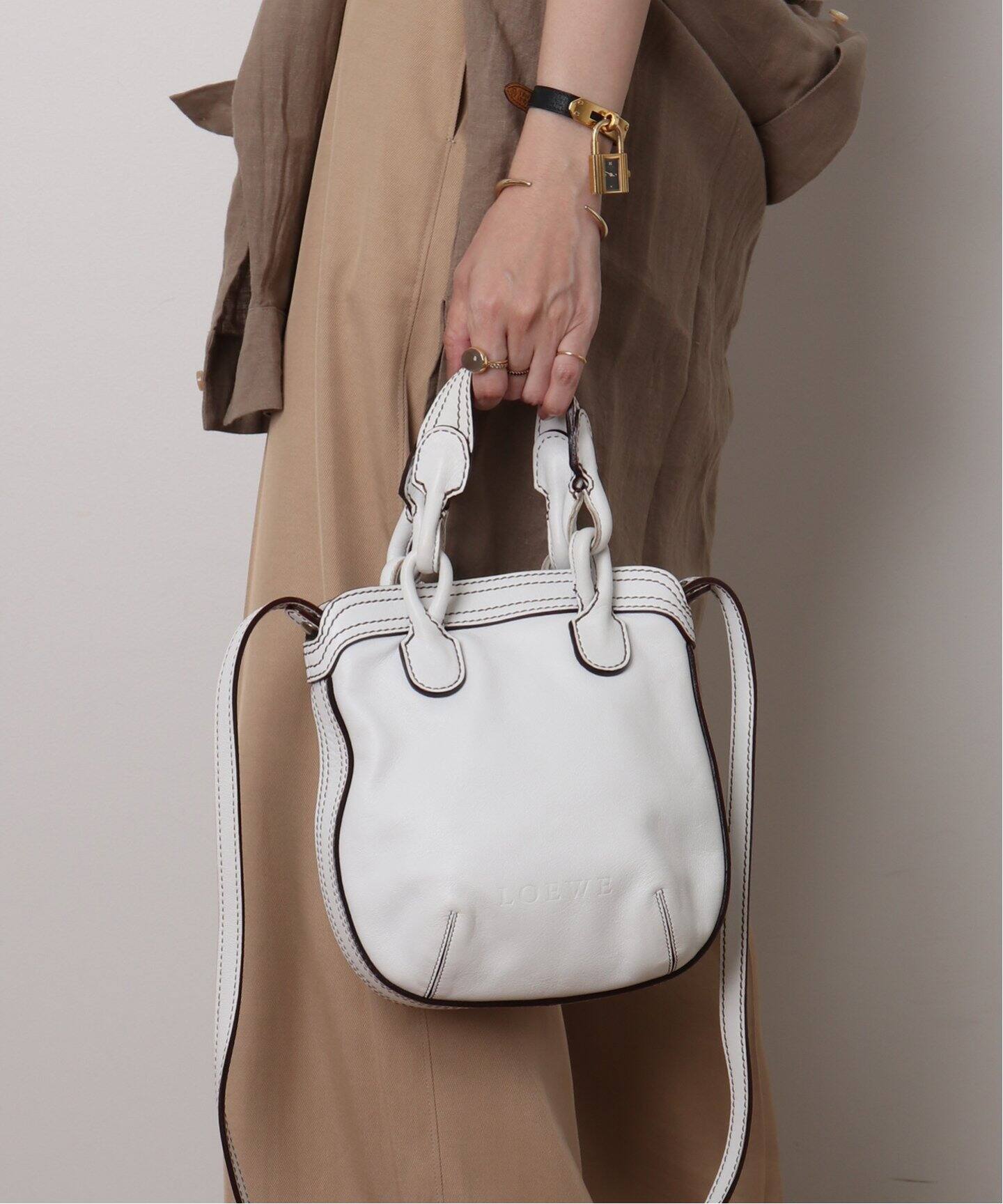 VINTAGE LOEWE/ロエベ】 ミニ 2wayバッグ（ハンドバッグ）｜DECOUVERTE 