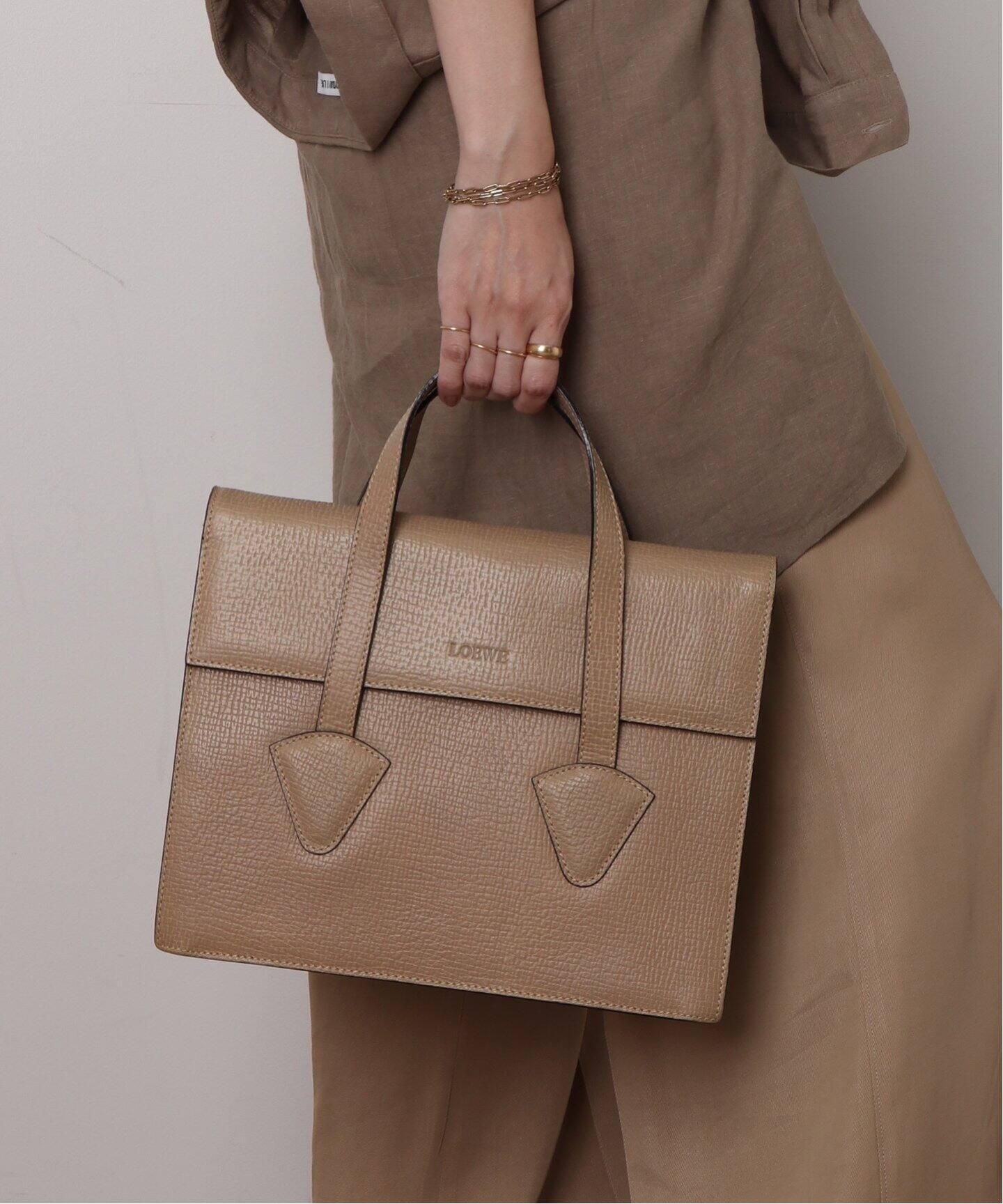 VINTAGE LOEWE/ロエベ】Barcelona 2wayバッグ（ハンドバッグ 