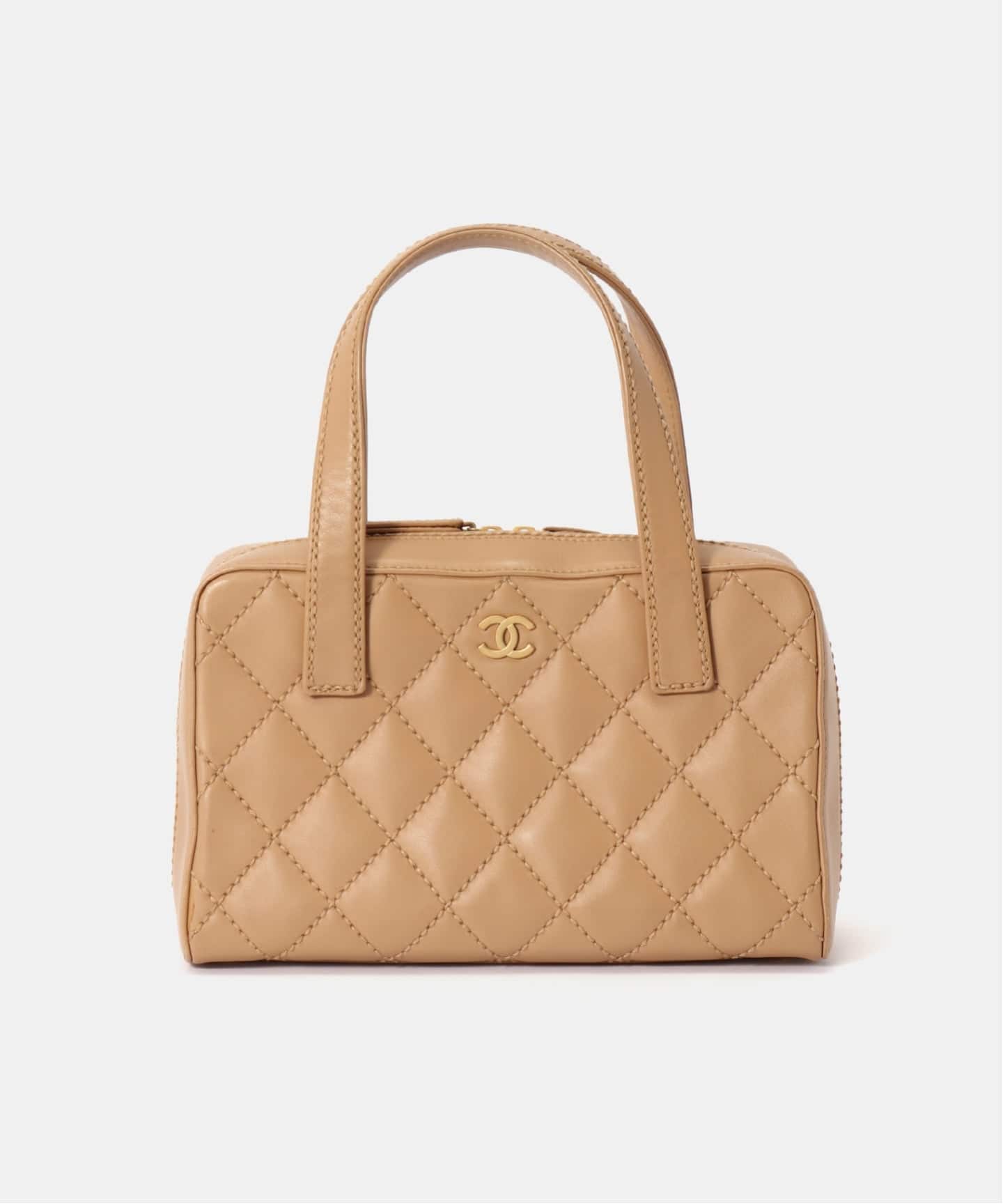 VINTAGE CHANEL/シャネル】Wild stitch ハンドバッグ（ボストンバッグ