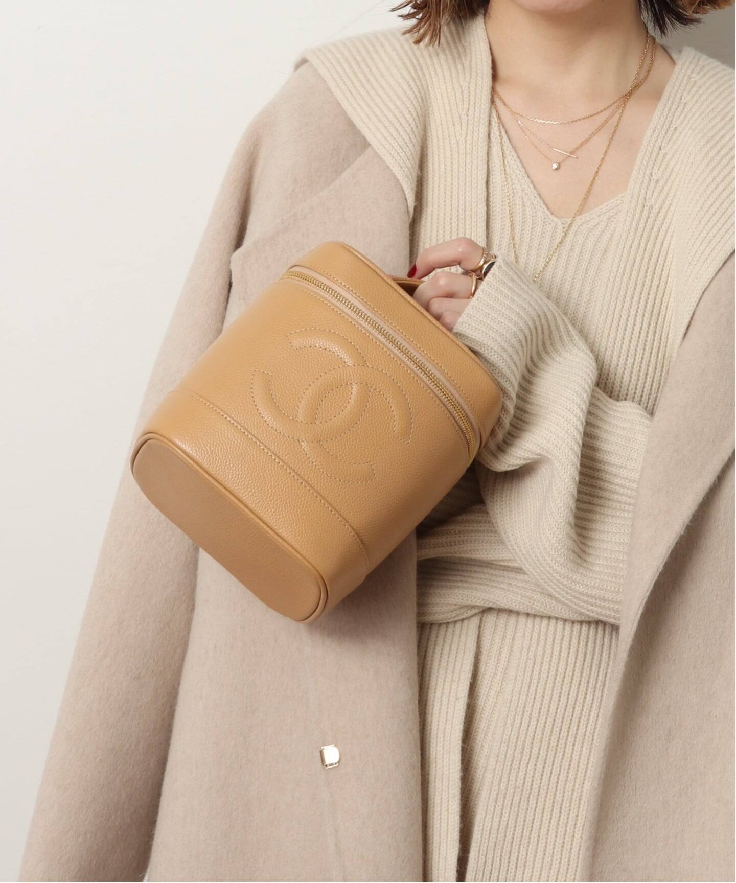 VINTAGE CHANEL/シャネル】 バニティバッグ（ハンドバッグ
