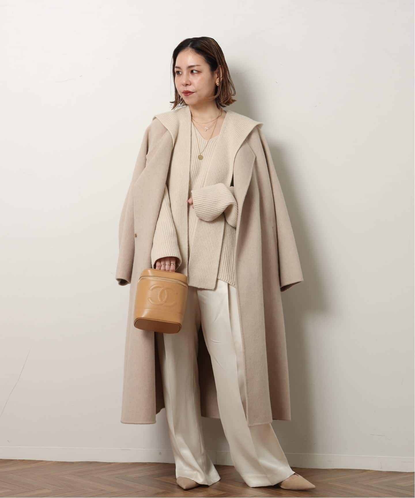 VINTAGE CHANEL/シャネル】 バニティバッグ（ハンドバッグ