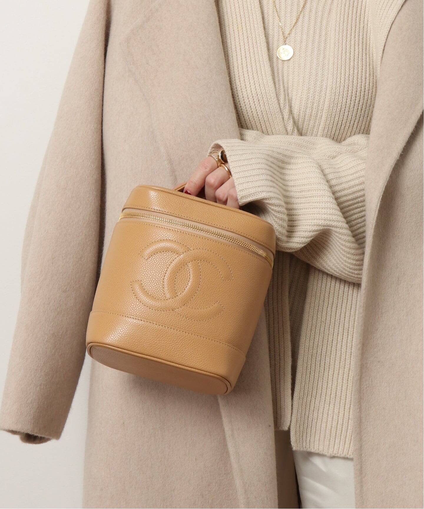 VINTAGE CHANEL/シャネル】 バニティバッグ（ハンドバッグ 