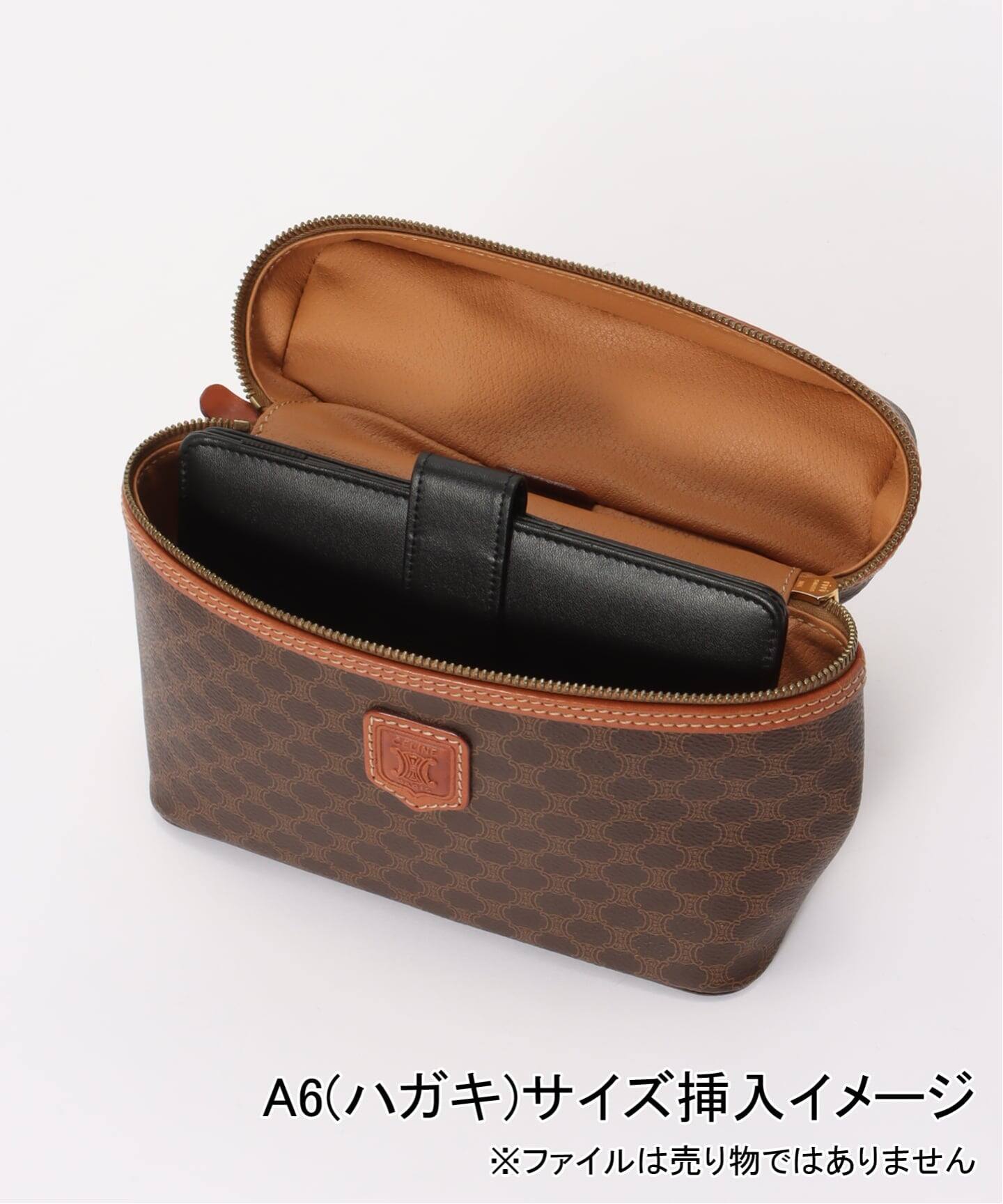 VINTAGE CELINE/セリーヌ】マカダム バニティバッグ（ハンドバッグ