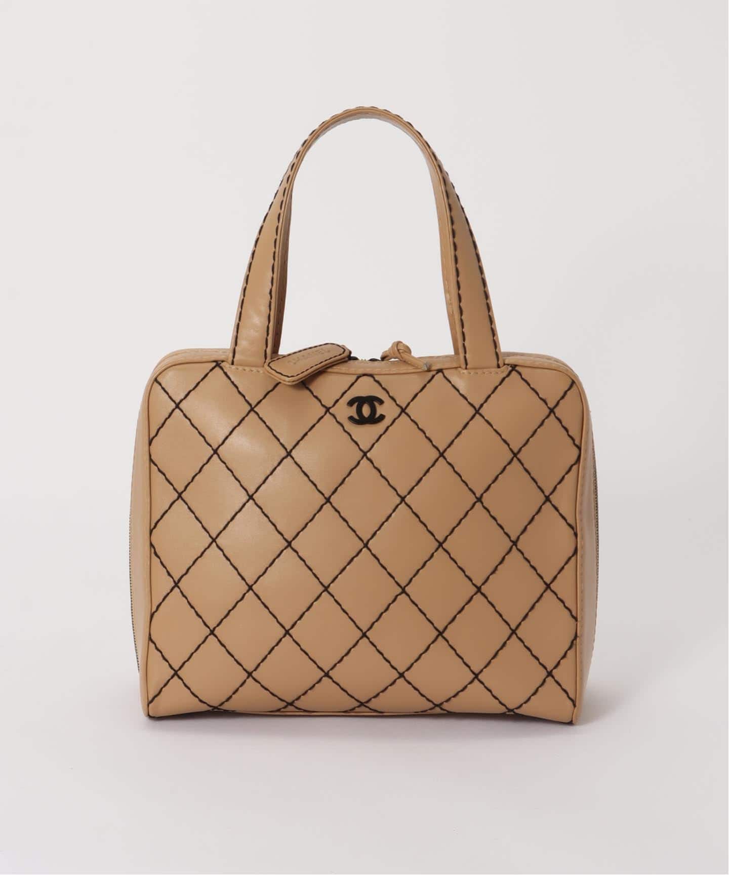VINTAGE CHANEL/シャネル】Wild stitch ハンドバッグ（ハンドバッグ