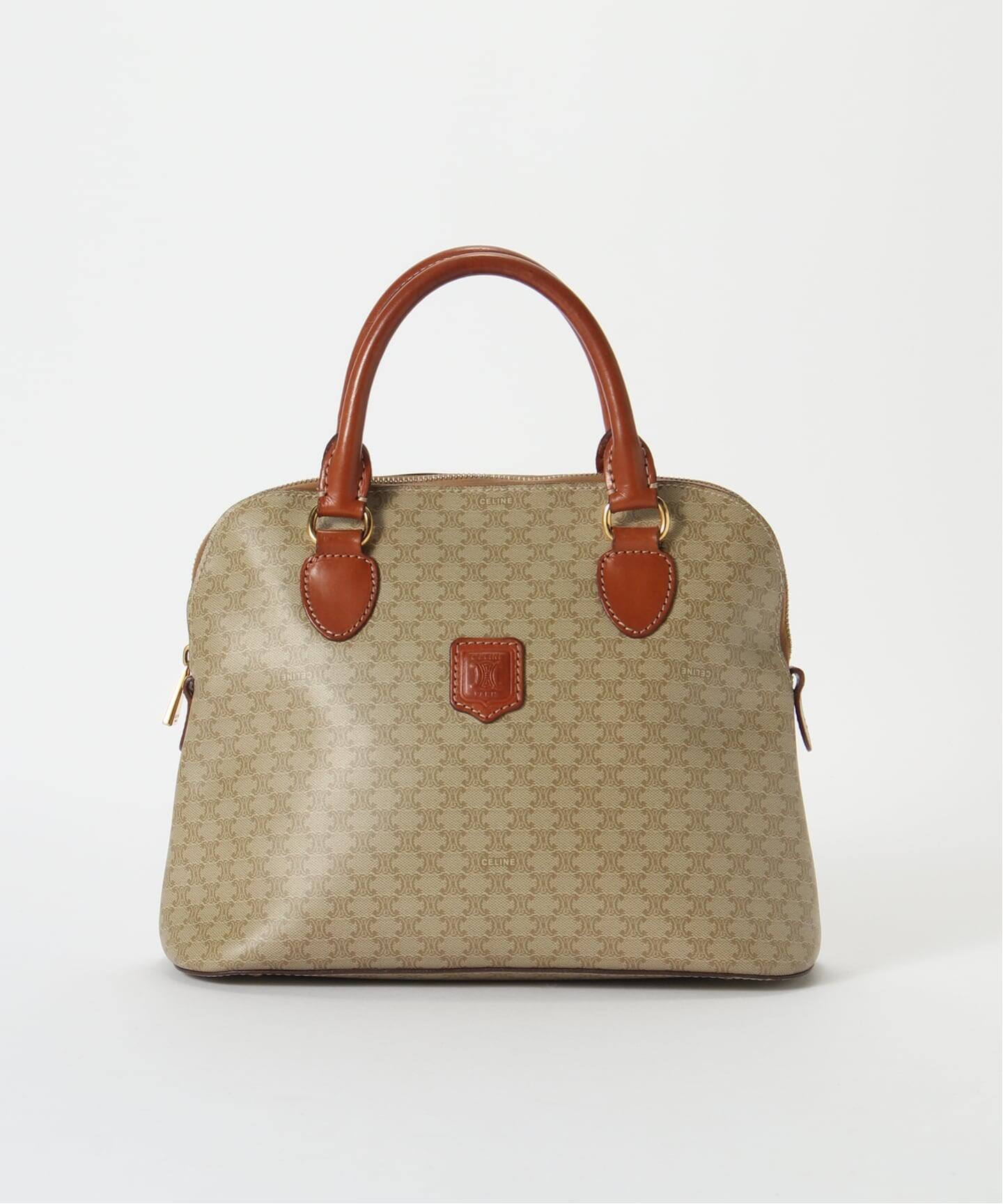 VINTAGE CELINE/セリーヌ】macadam Bolide ハンドバッグ VINTAGE CELINE/セリーヌ】macadam Bolide ハンドバッグ