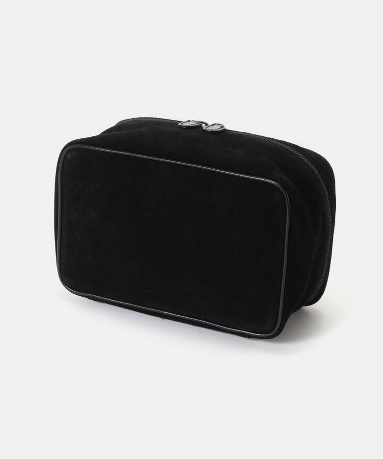 VINTAGE GUCCI/グッチ】バニティバッグ bit suede（ハンドバッグ 