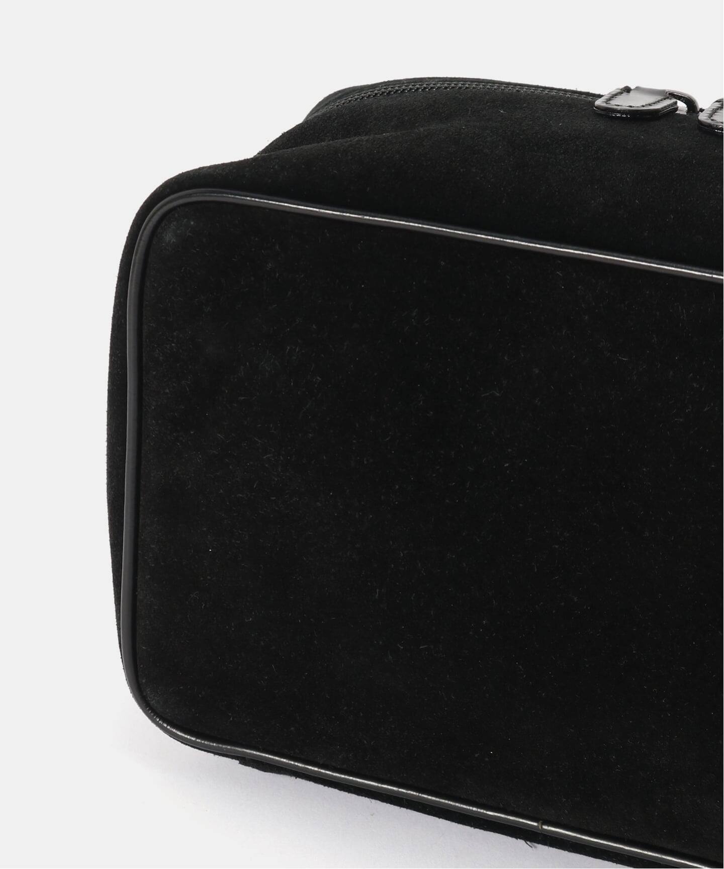 VINTAGE GUCCI/グッチ】バニティバッグ bit suede（ハンドバッグ