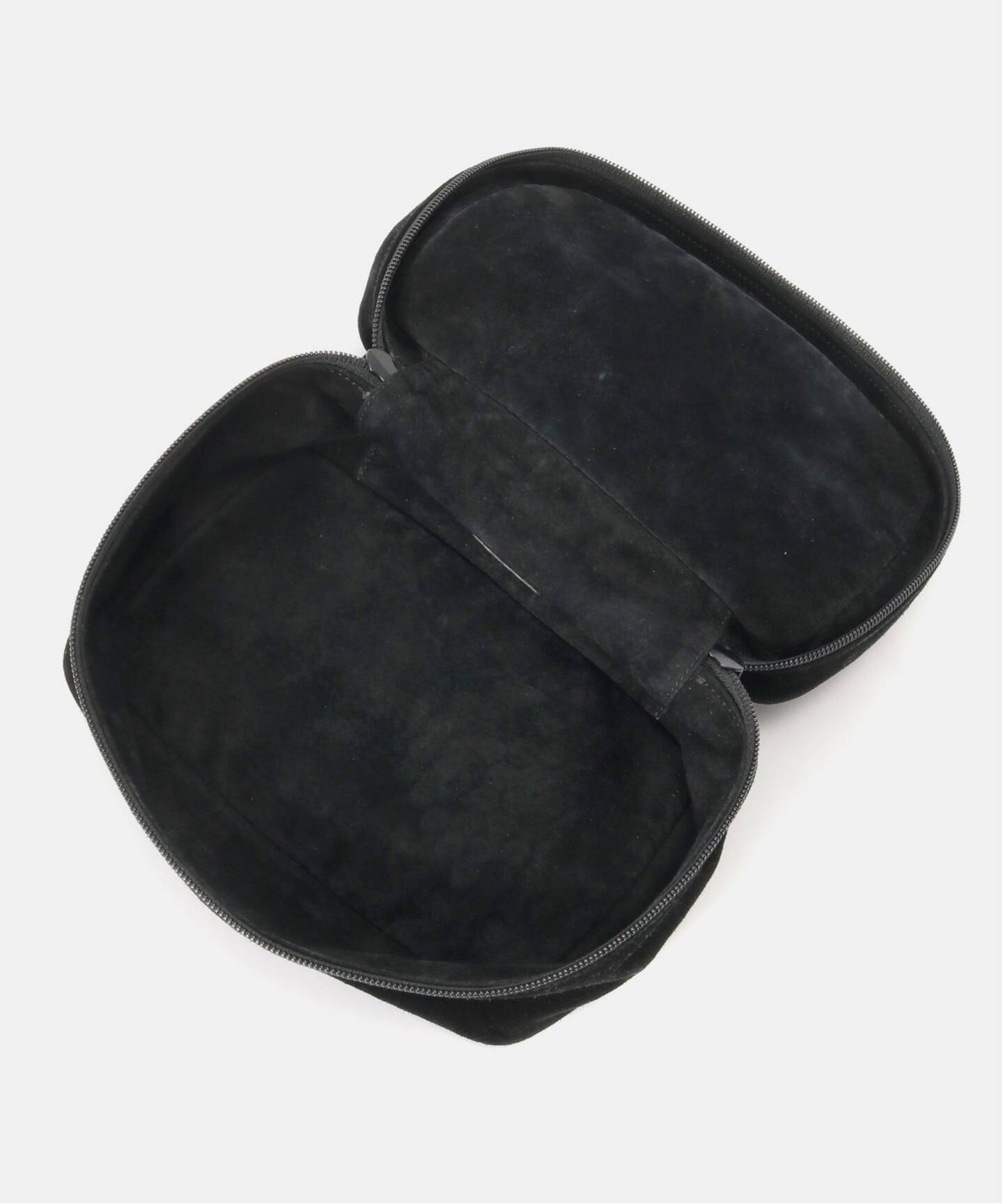 VINTAGE GUCCI/グッチ】バニティバッグ bit suede（ハンドバッグ