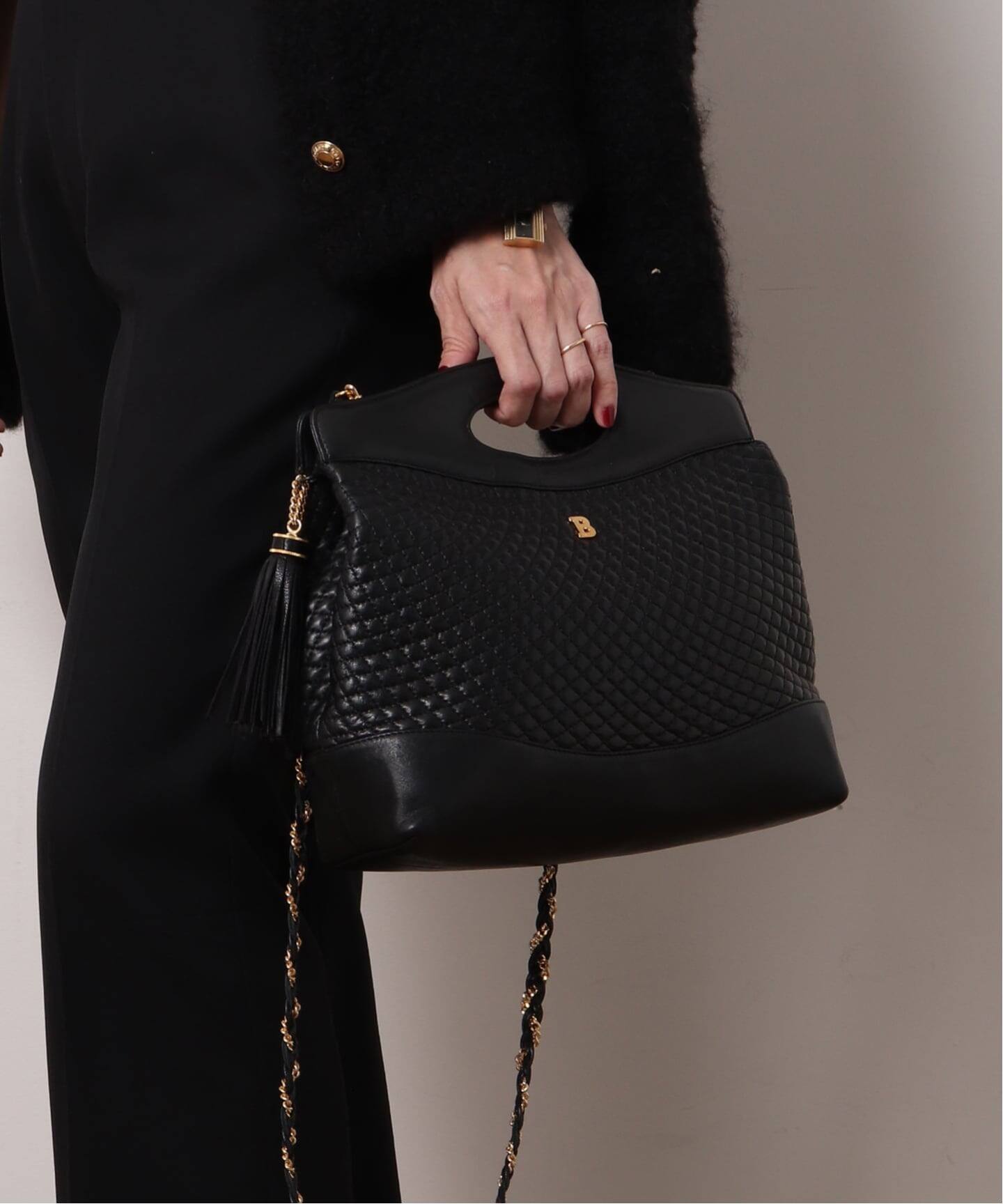 VINTAGE BALLY/バリー】2wayバッグ（ハンドバッグ）｜DECOUVERTE 