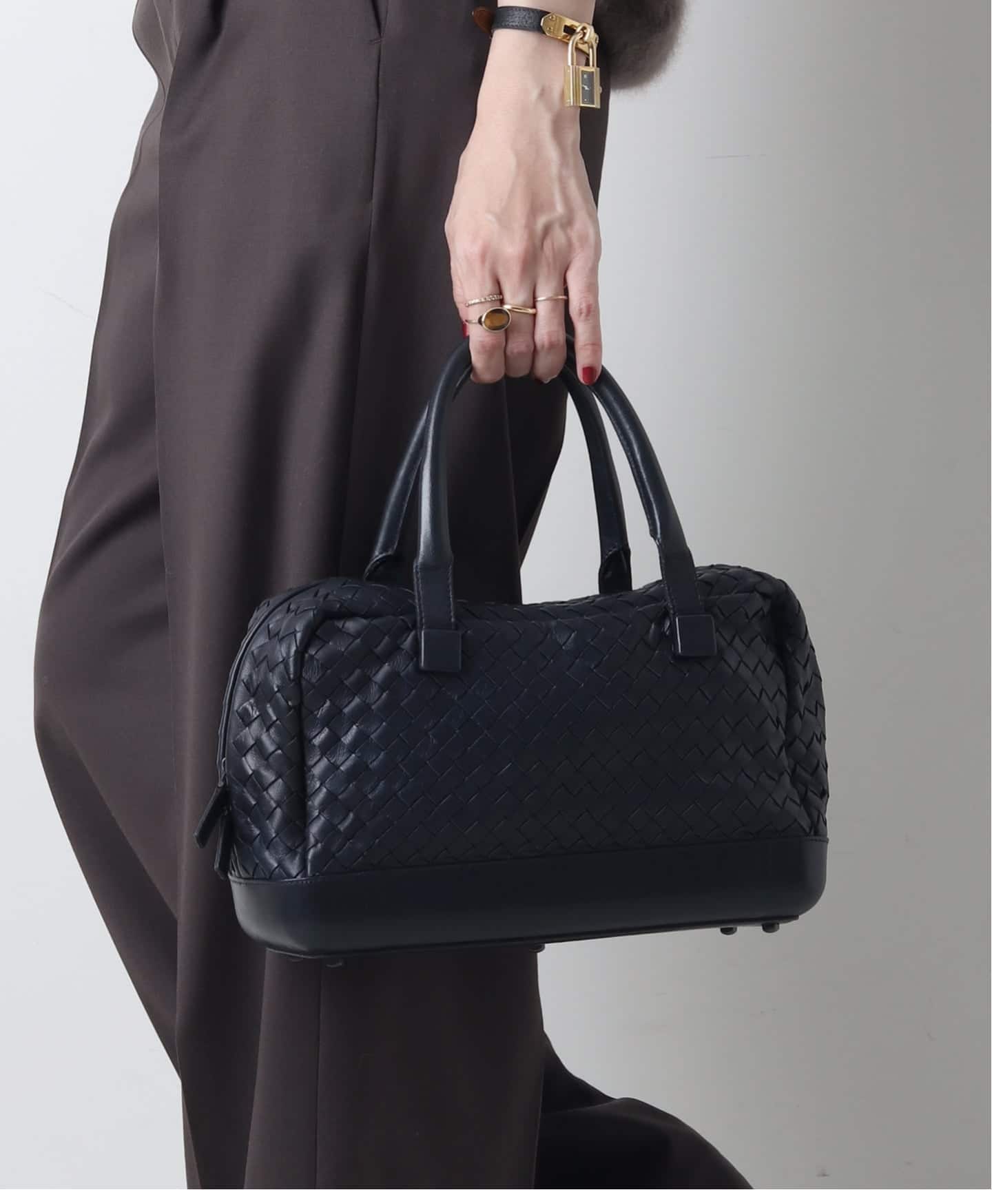 VINTAGE BOTTEGA VENETA/ボッテガ ヴェネタ】ボストンバッグ
