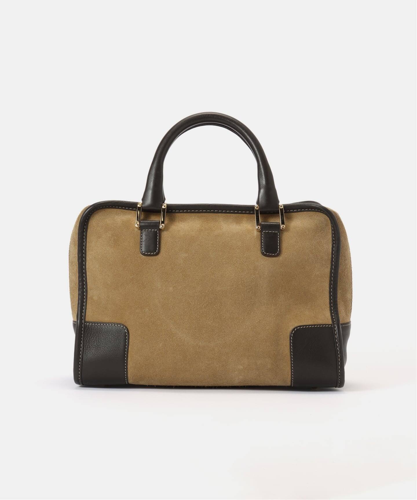 VINTAGE LOEWE/ロエベ】ボストンバッグ anagram suede（ボストンバッグ 