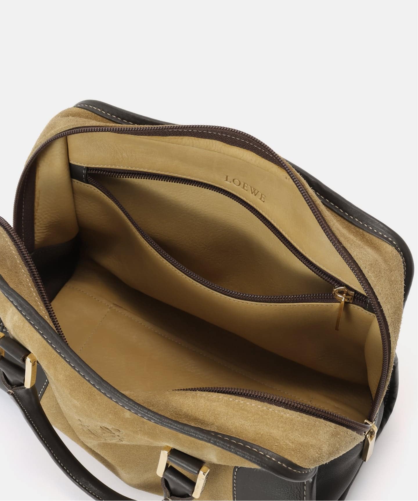 LOEWE ロエベ　ボストンバッグ レザー ベージュ ショルダー　ハンド　大きめ 楽天市場】LOEWE ロエベ アナグラム ボストンバッグ 旅行カバン