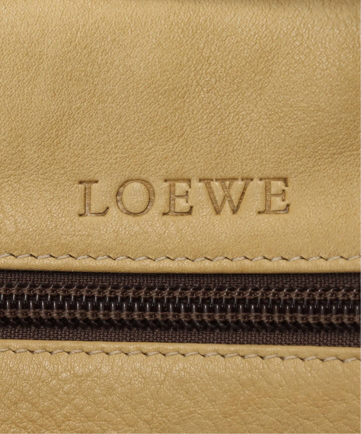 VINTAGE LOEWE/ロエベ】ボストンバッグ anagram suede（ボストンバッグ