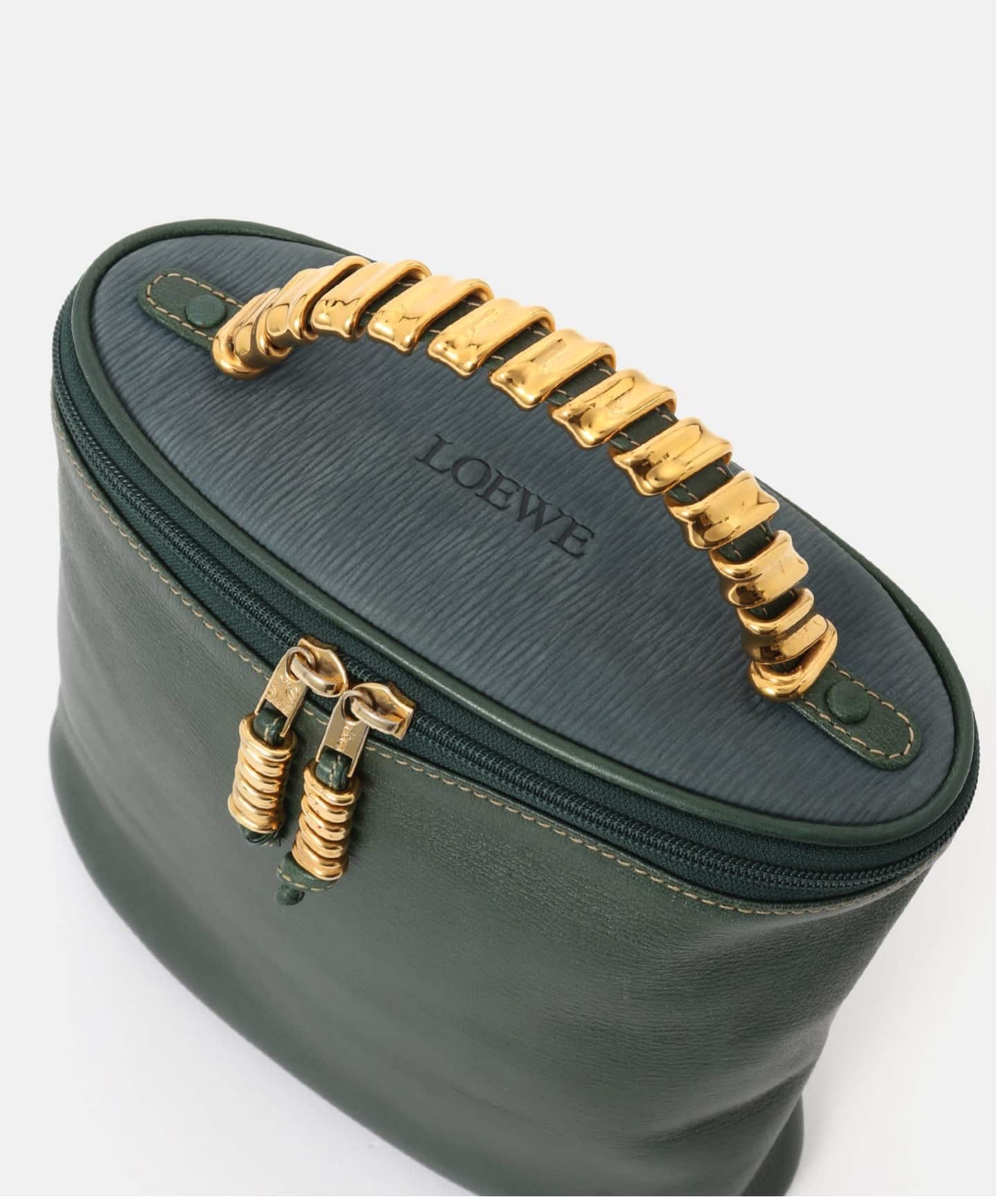 VINTAGE LOEWE/ロエベ】Velasquez バニティバッグ（ハンドバッグ
