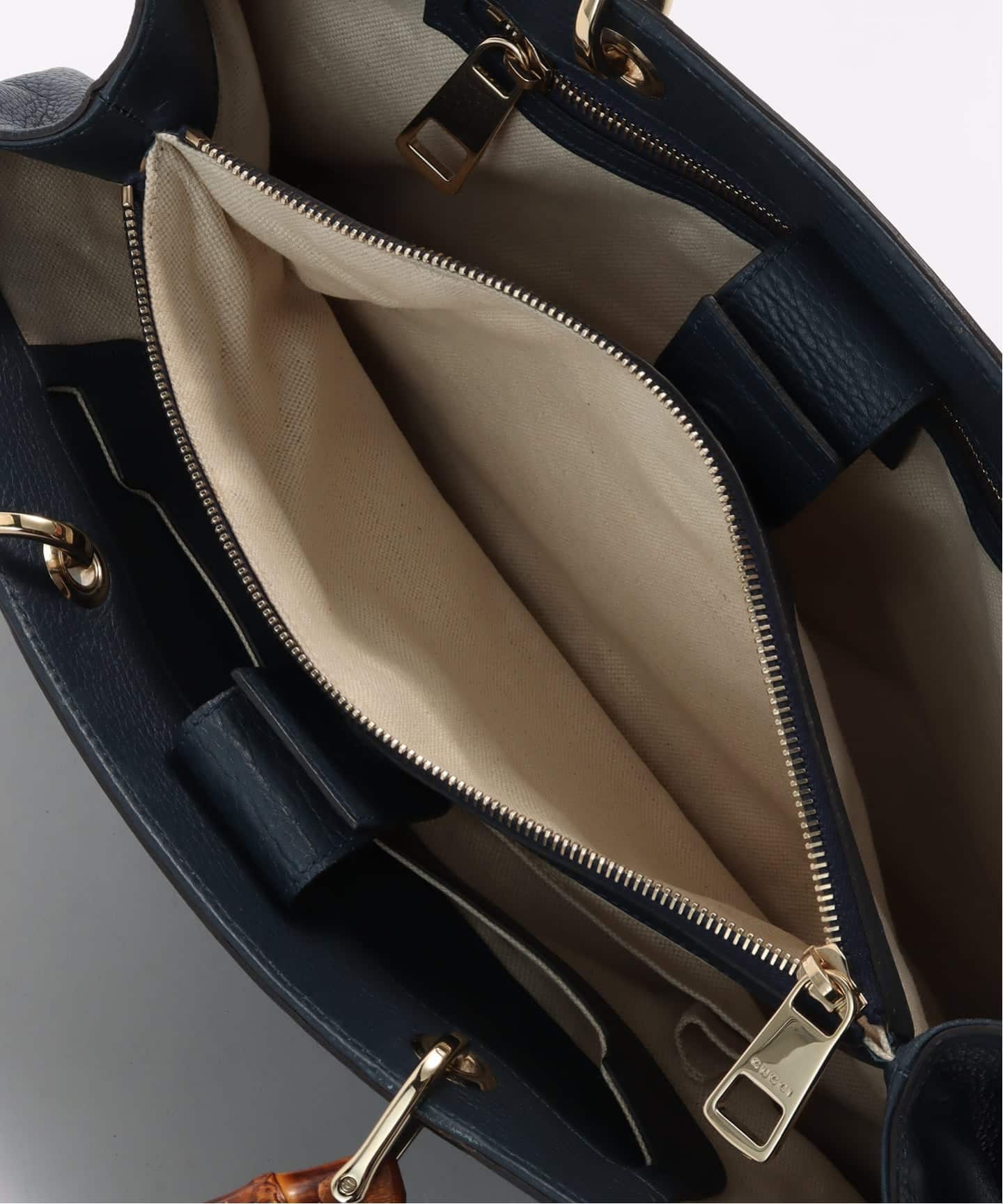 VINTAGE GUCCI/グッチ】Bamboo shopper 32（ハンドバッグ