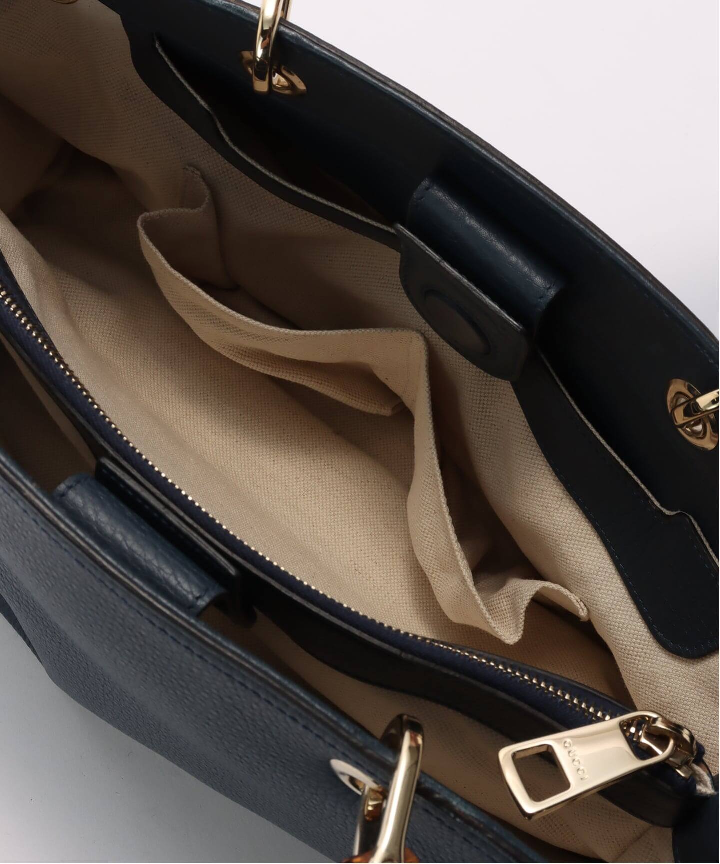 VINTAGE GUCCI/グッチ】Bamboo shopper 32（ハンドバッグ