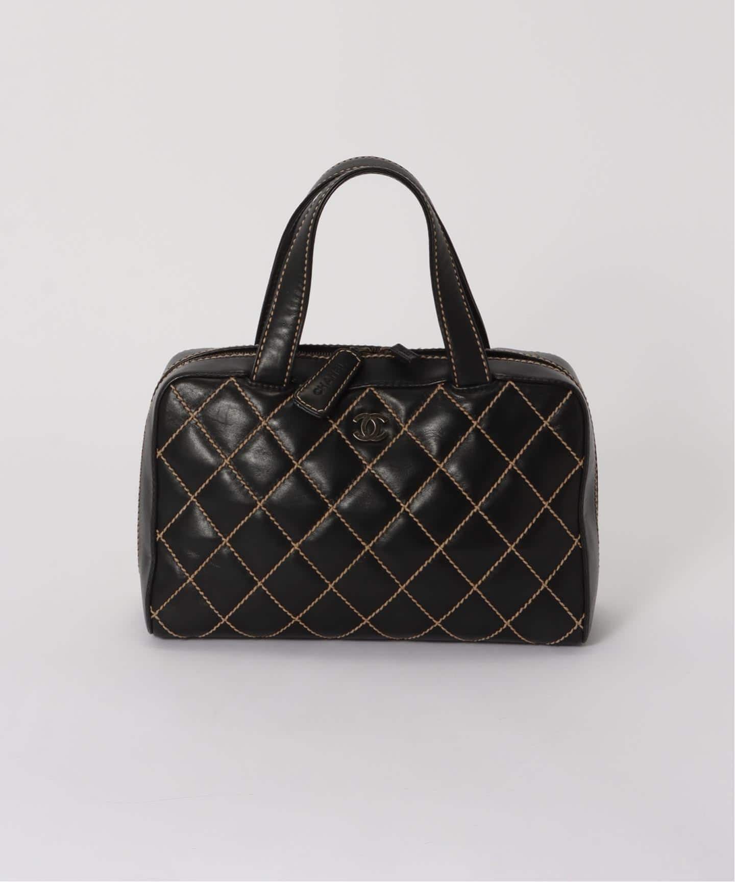 VINTAGE CHANEL/シャネル】Wild stitch ハンドバッグ（ハンドバッグ